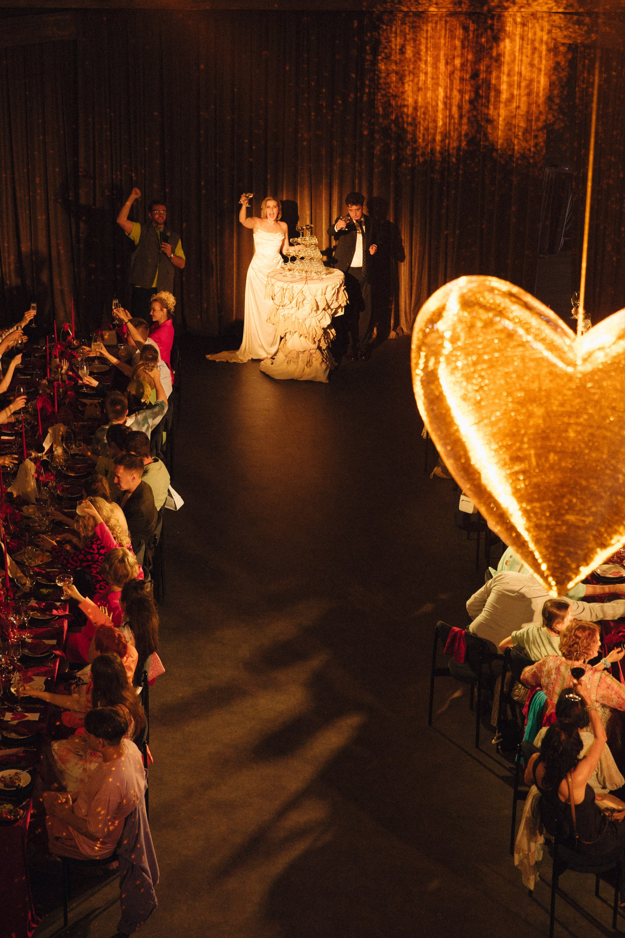 Отчет свадебного ужина для свадебного агентства It's a match. Свадебный фотограф Колесников Антон