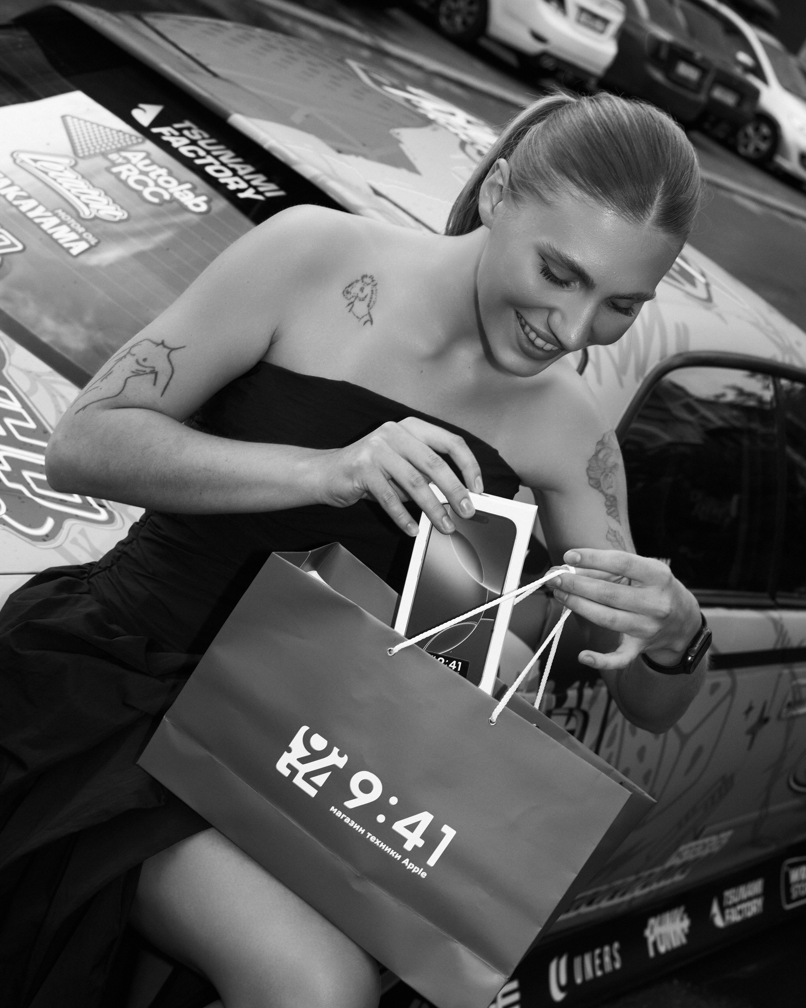 Открытие магазина техники 9:41. Фотограф Света Рыбакова