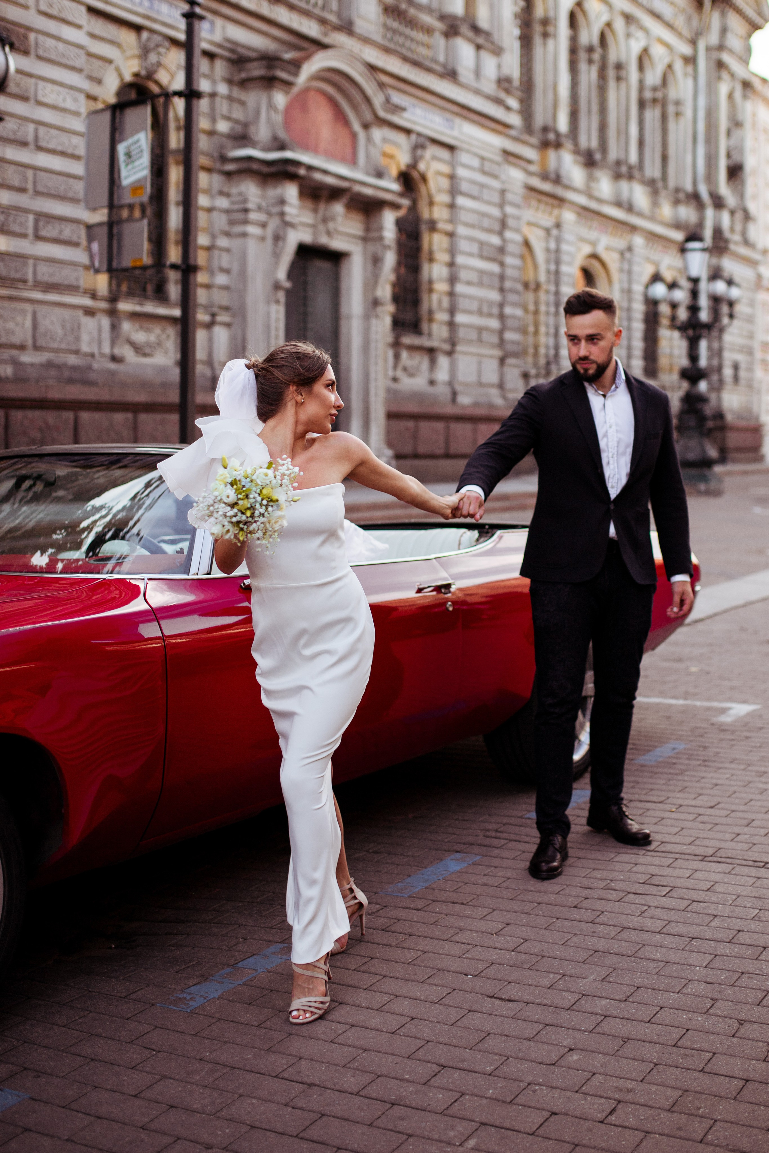 Красный кабриолет. Фотограф в Санкт-Петербурге Арбатская Наталья