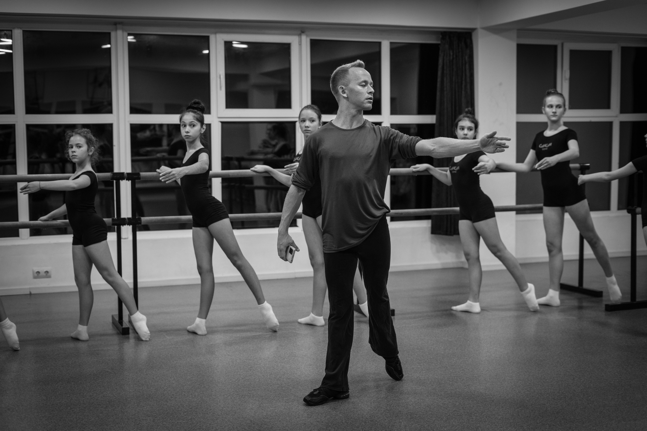 Балетная тренировка. Семейный фотограф и видеограф Николай Ставский