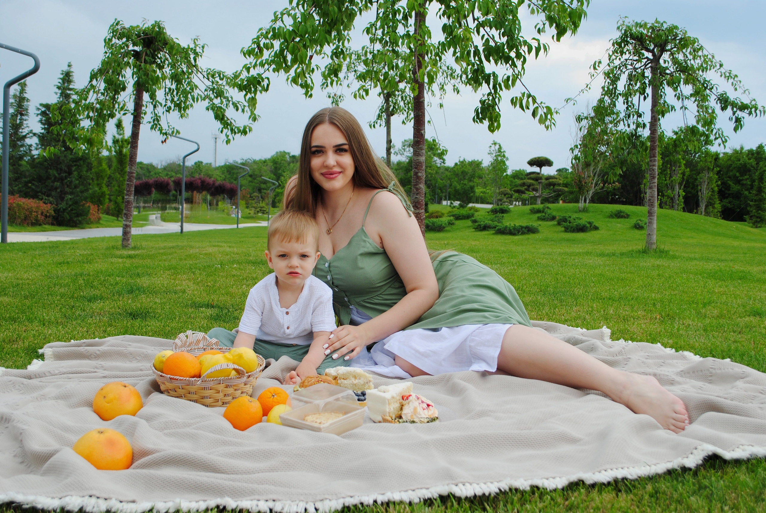 Настя и семья. Фотограф Мария Мусаелян
