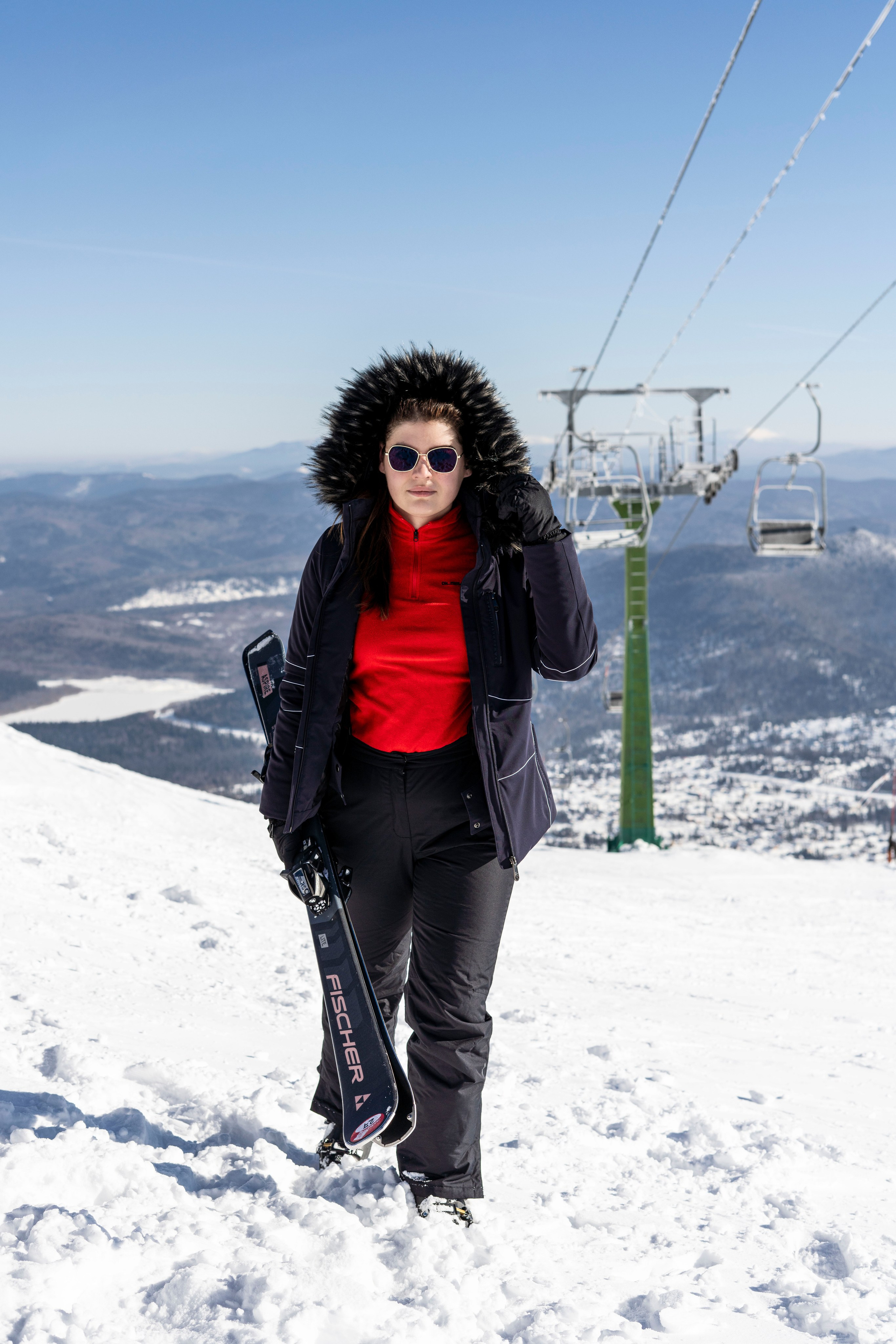Фотосессия на вершине. Анастасия Паршукова — фотограф Шерегеш Новосибирск