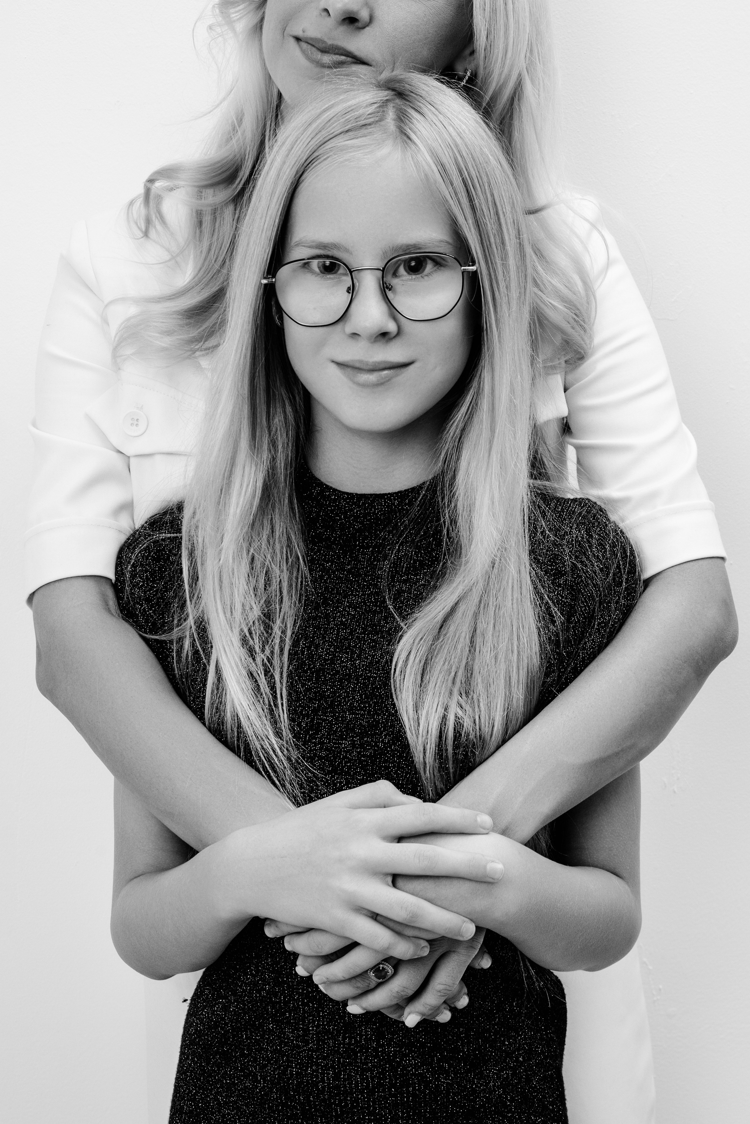 Черно-белые портреты детей и родителей. Фотограф в Санкт-Петербурге Марина Парникова