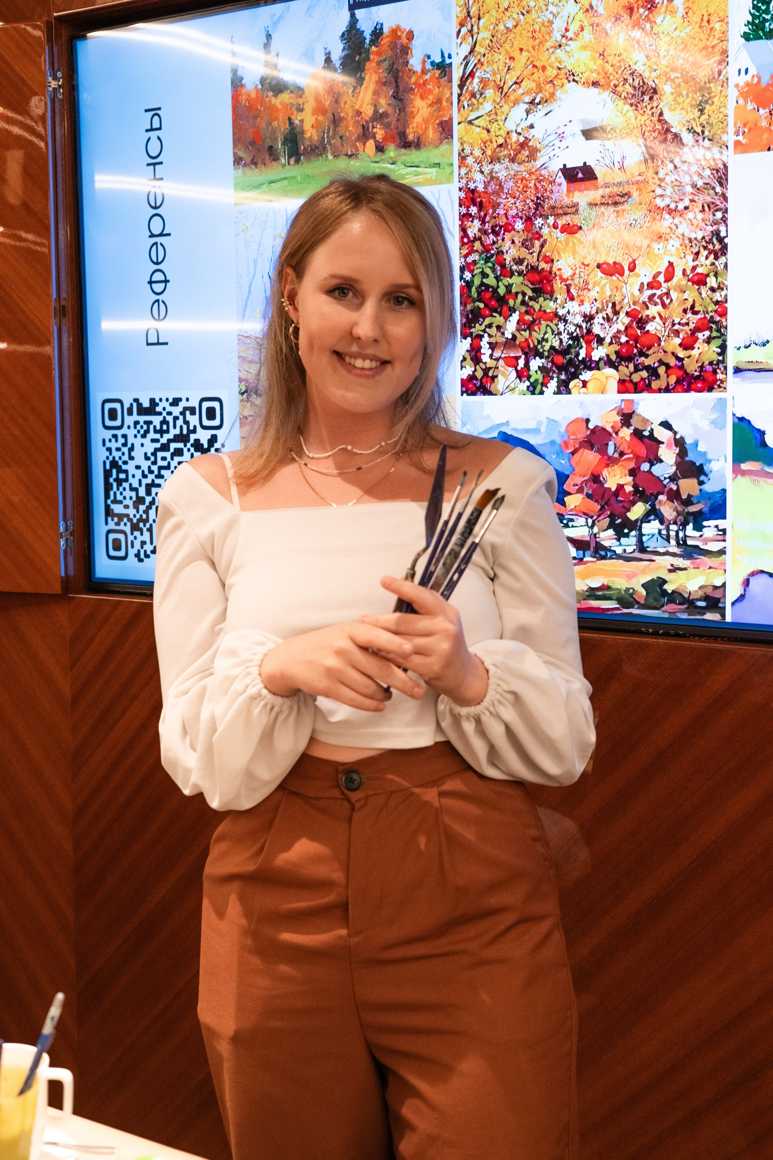 Корпоратив Teach Me Art 3. Портретный фотограф в Москве и Санкт-Петербурге Арина Чех