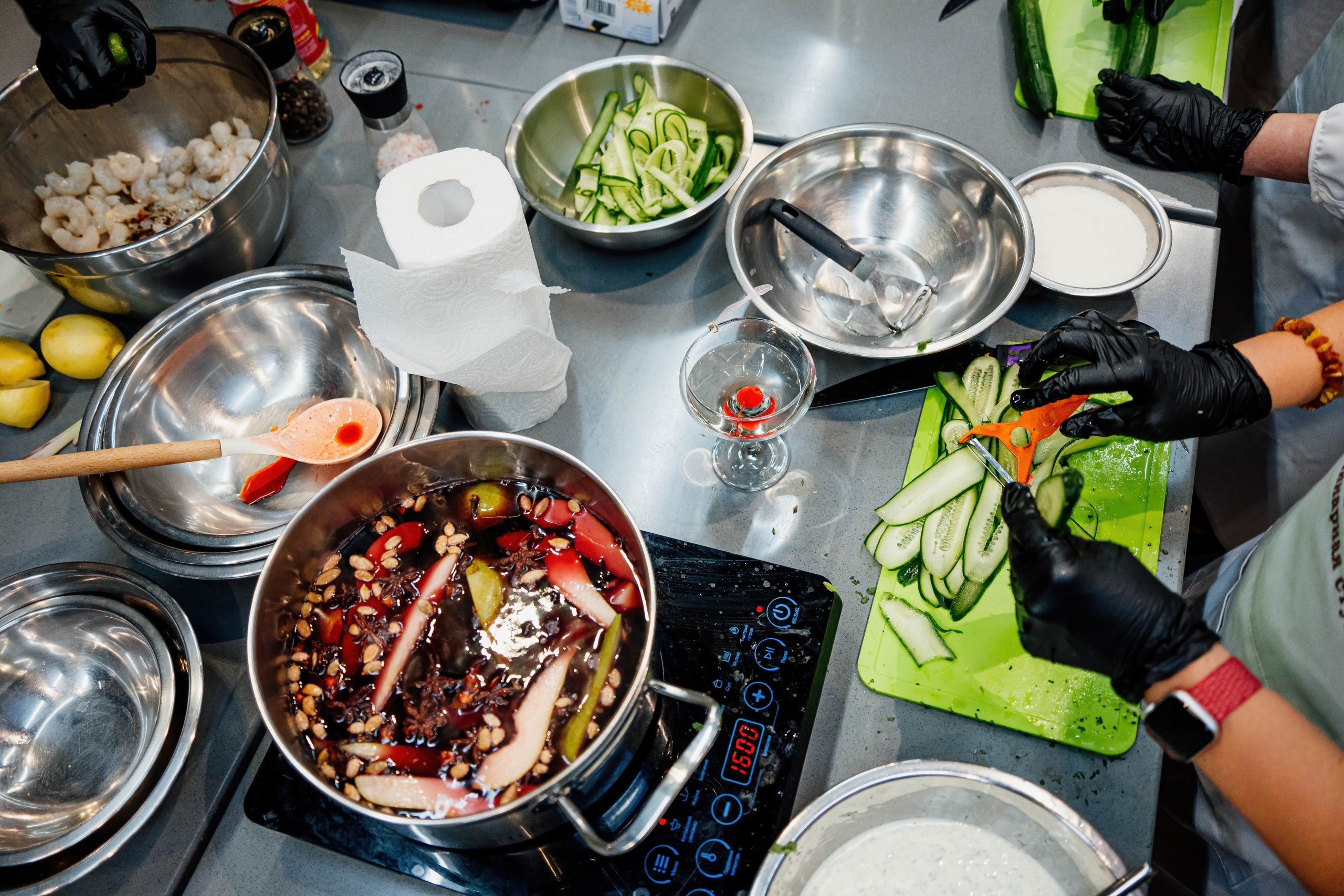 Кулинарный мастер-класс. Event фотограф Степанова Александра