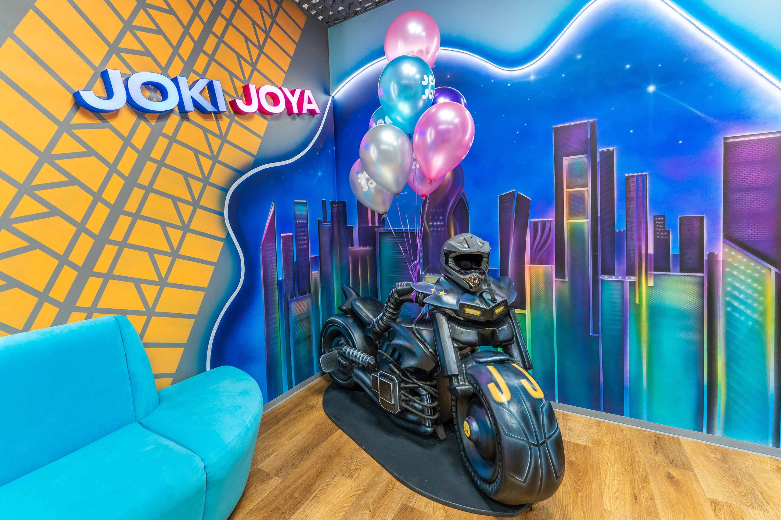 Парк развлечений Joki Joya Лефортово. Интерьерный фотограф Александра Солдатова