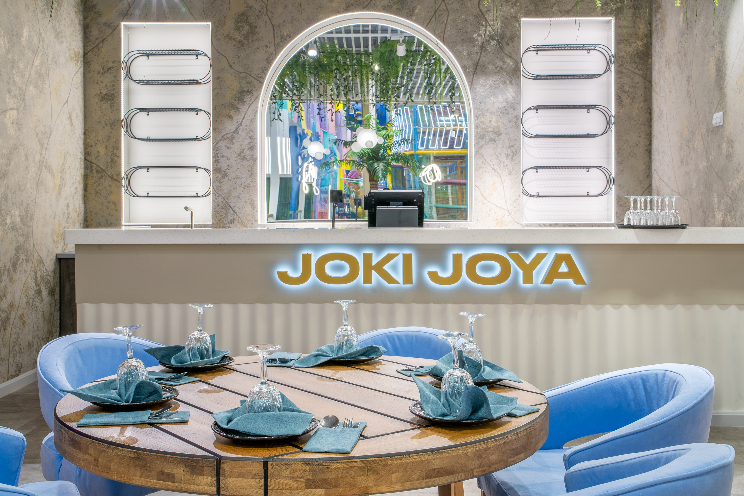 Парк развлечений Joki Joya Лефортово. Интерьерный фотограф Александра Солдатова