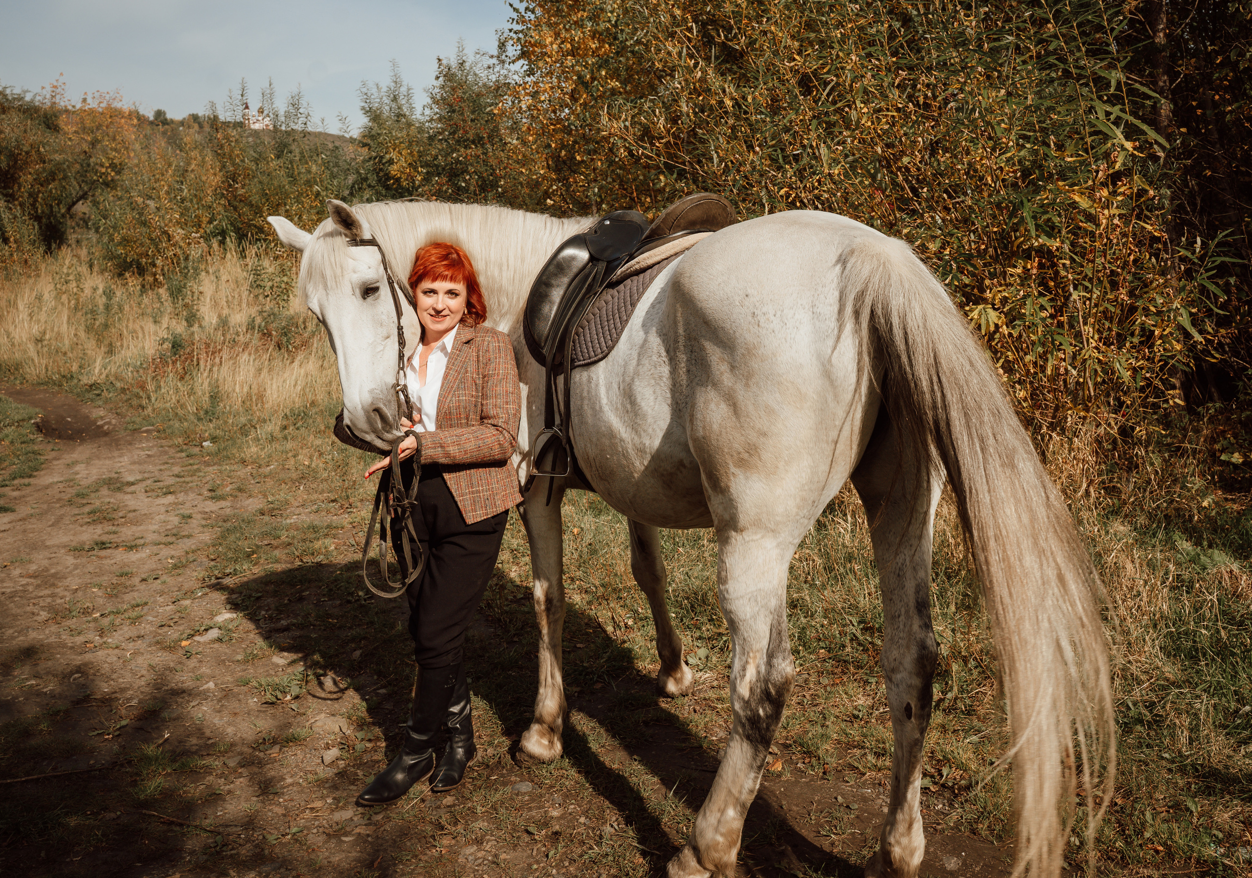 Фотосессия на конном дворе. Фотограф Ким Наталья в Красноярске