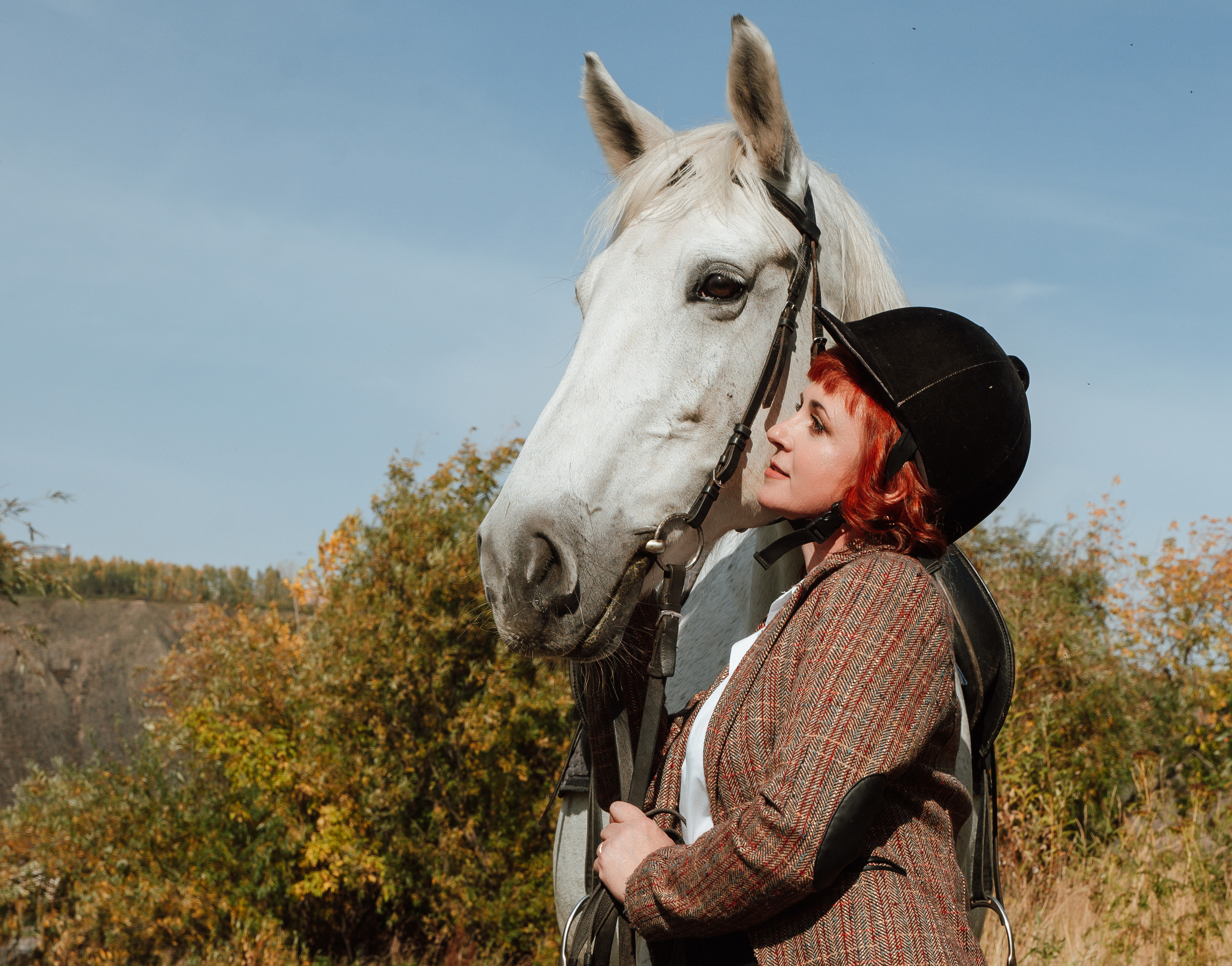 Фотосессия на конном дворе. Фотограф Ким Наталья в Красноярске