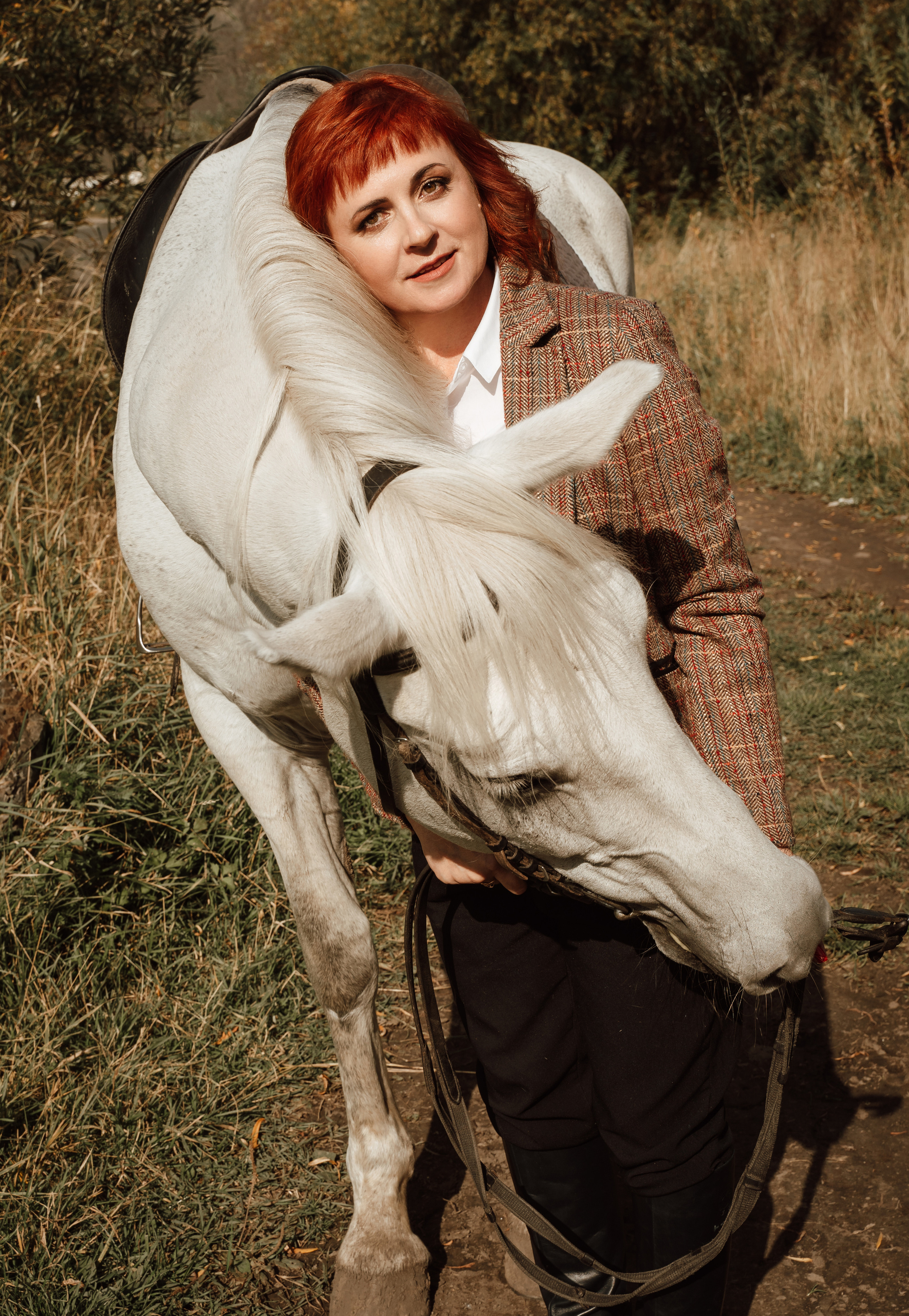 Фотосессия на конном дворе. Фотограф Ким Наталья в Красноярске