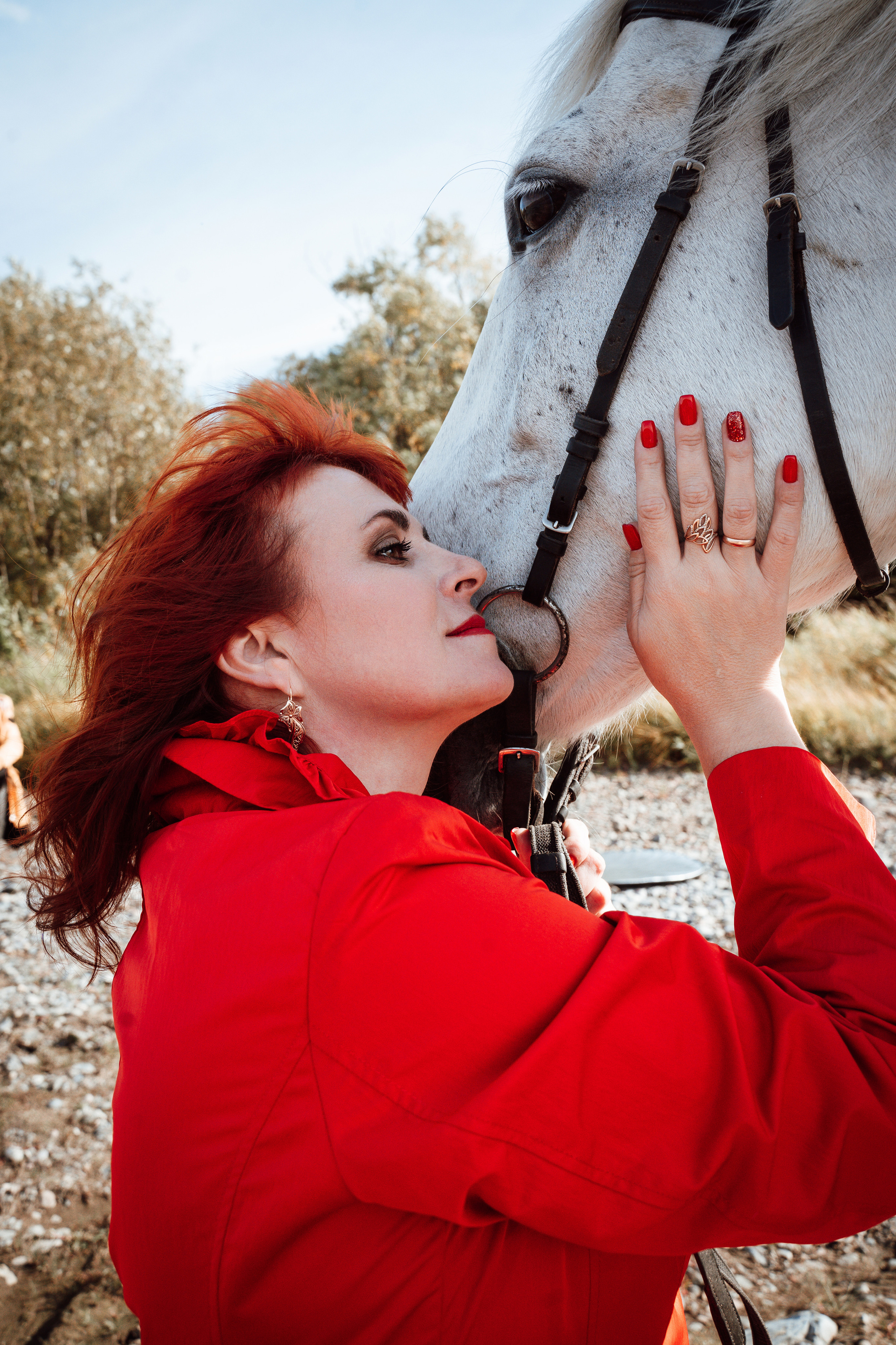 Фотосессия на конном дворе. Фотограф Ким Наталья в Красноярске