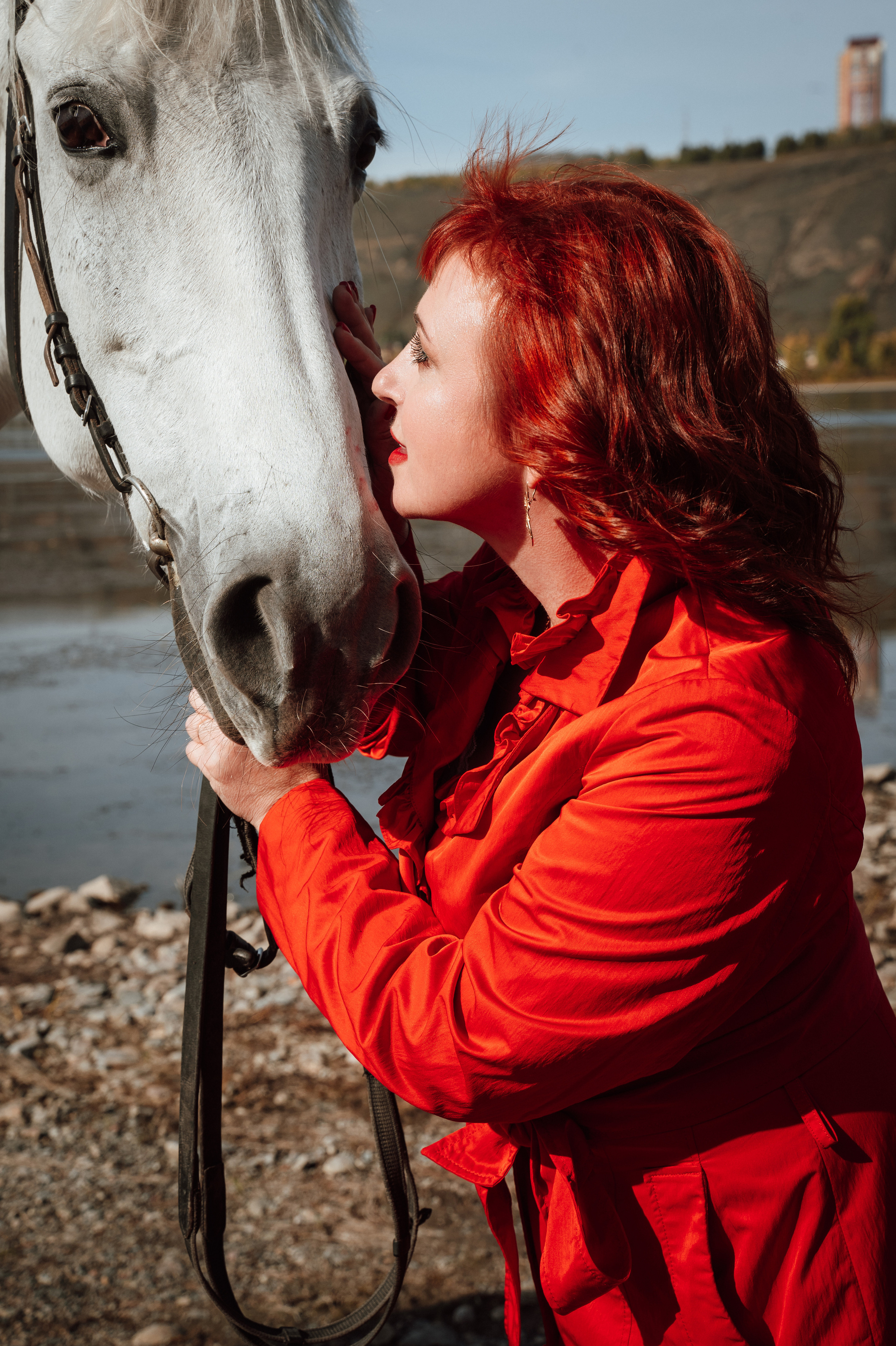 Фотосессия на конном дворе. Фотограф Ким Наталья в Красноярске