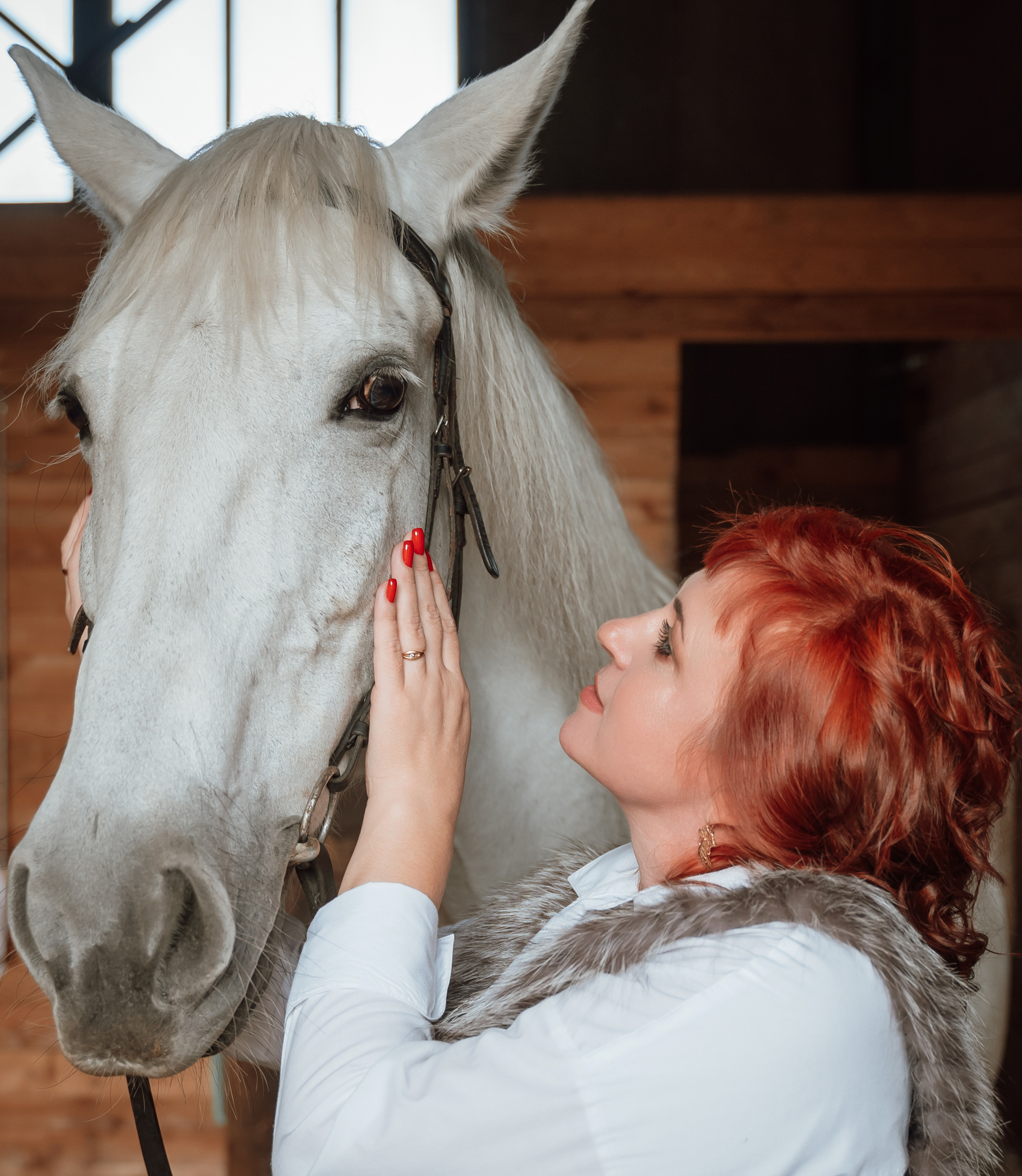 Фотосессия на конном дворе. Фотограф Ким Наталья в Красноярске