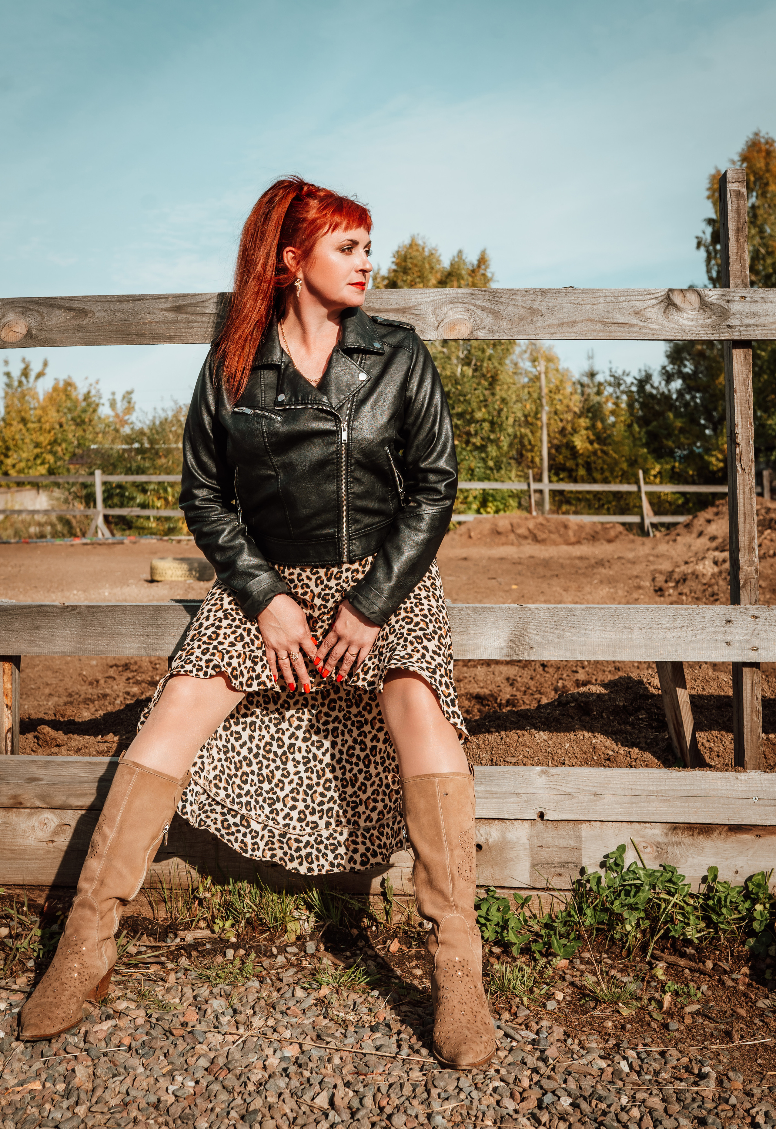 Фотосессия на конном дворе. Фотограф Ким Наталья в Красноярске