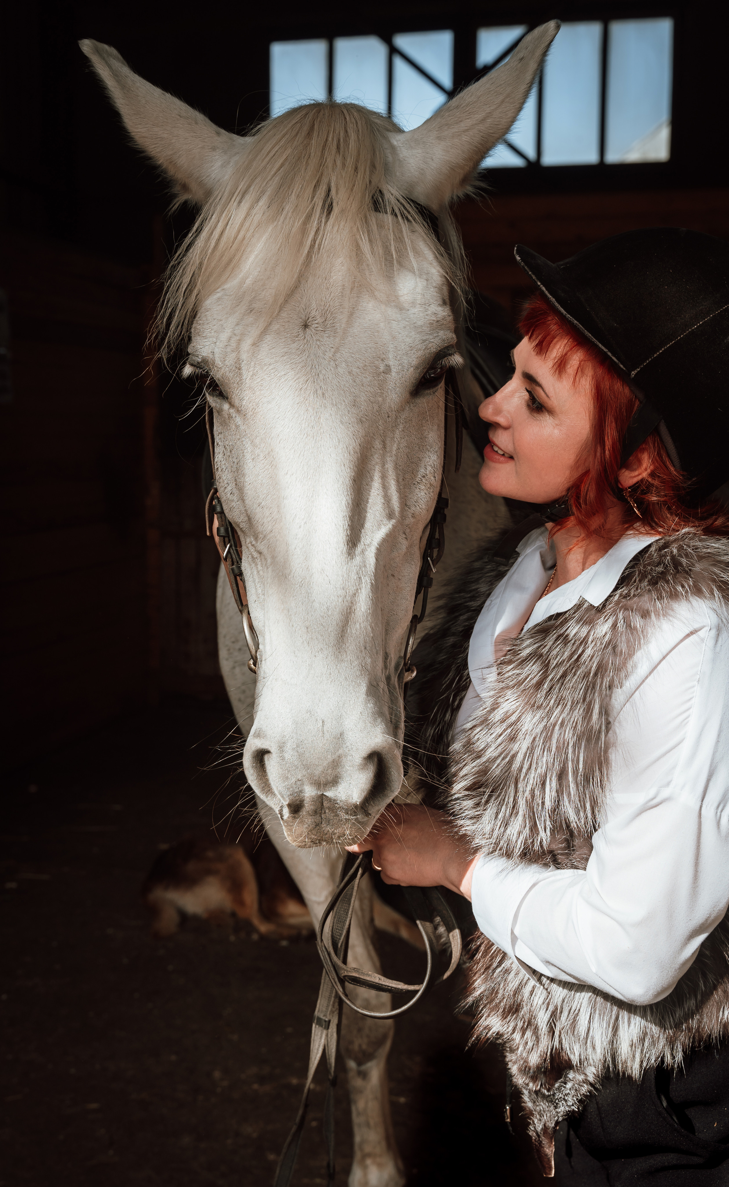 Фотосессия на конном дворе. Фотограф Ким Наталья в Красноярске