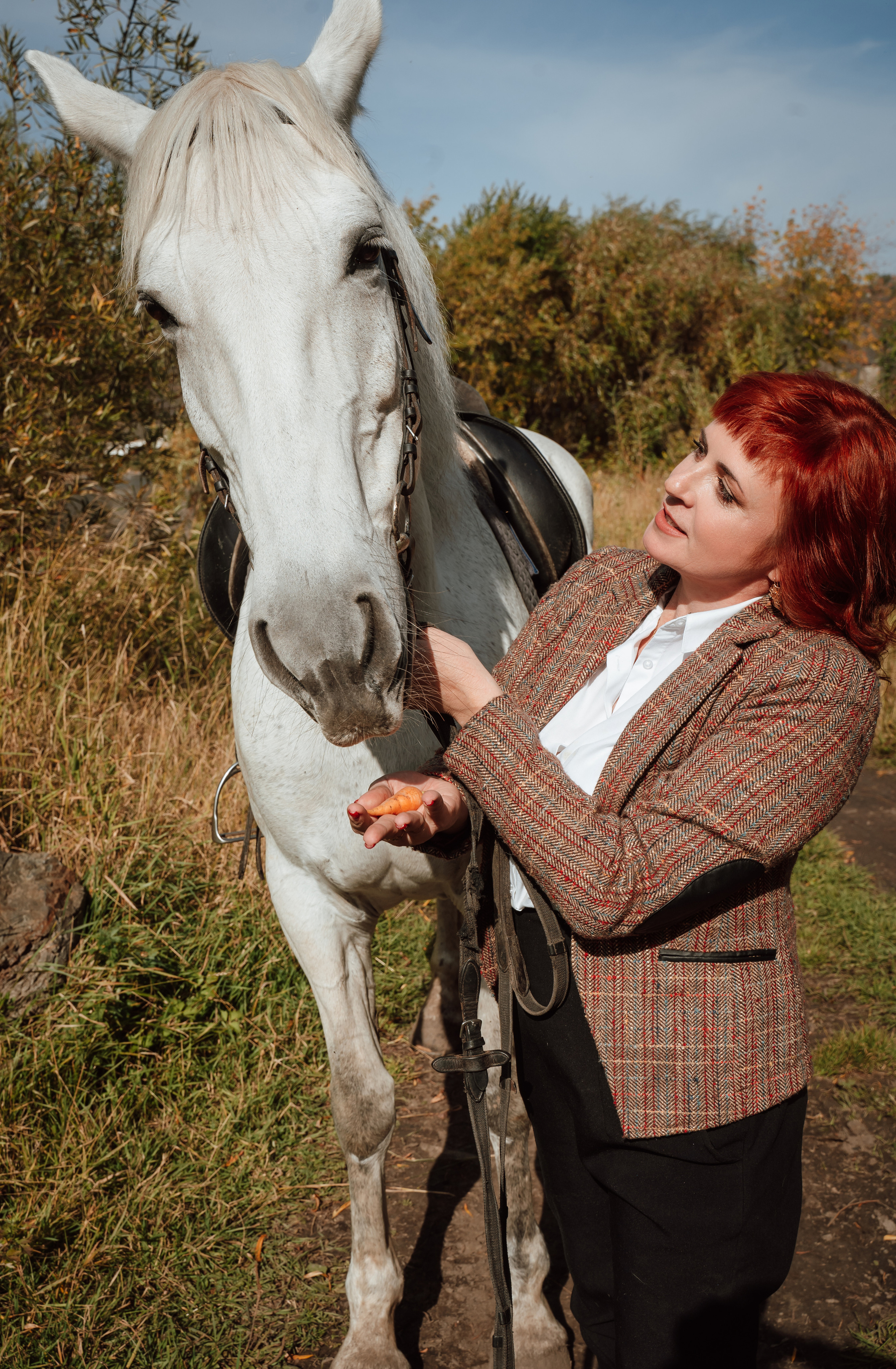 Фотосессия на конном дворе. Фотограф Ким Наталья в Красноярске