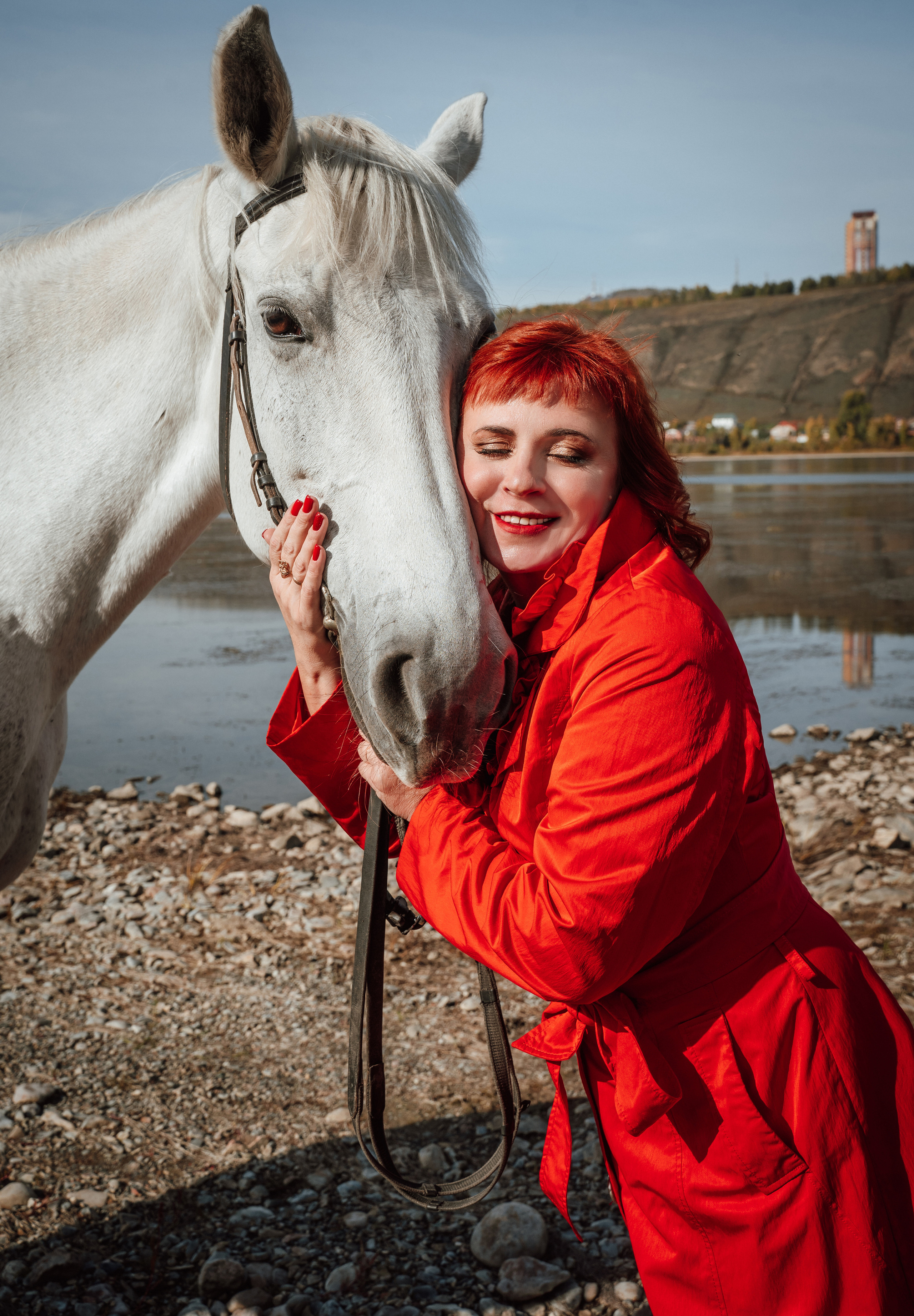 Фотосессия на конном дворе. Фотограф Ким Наталья в Красноярске