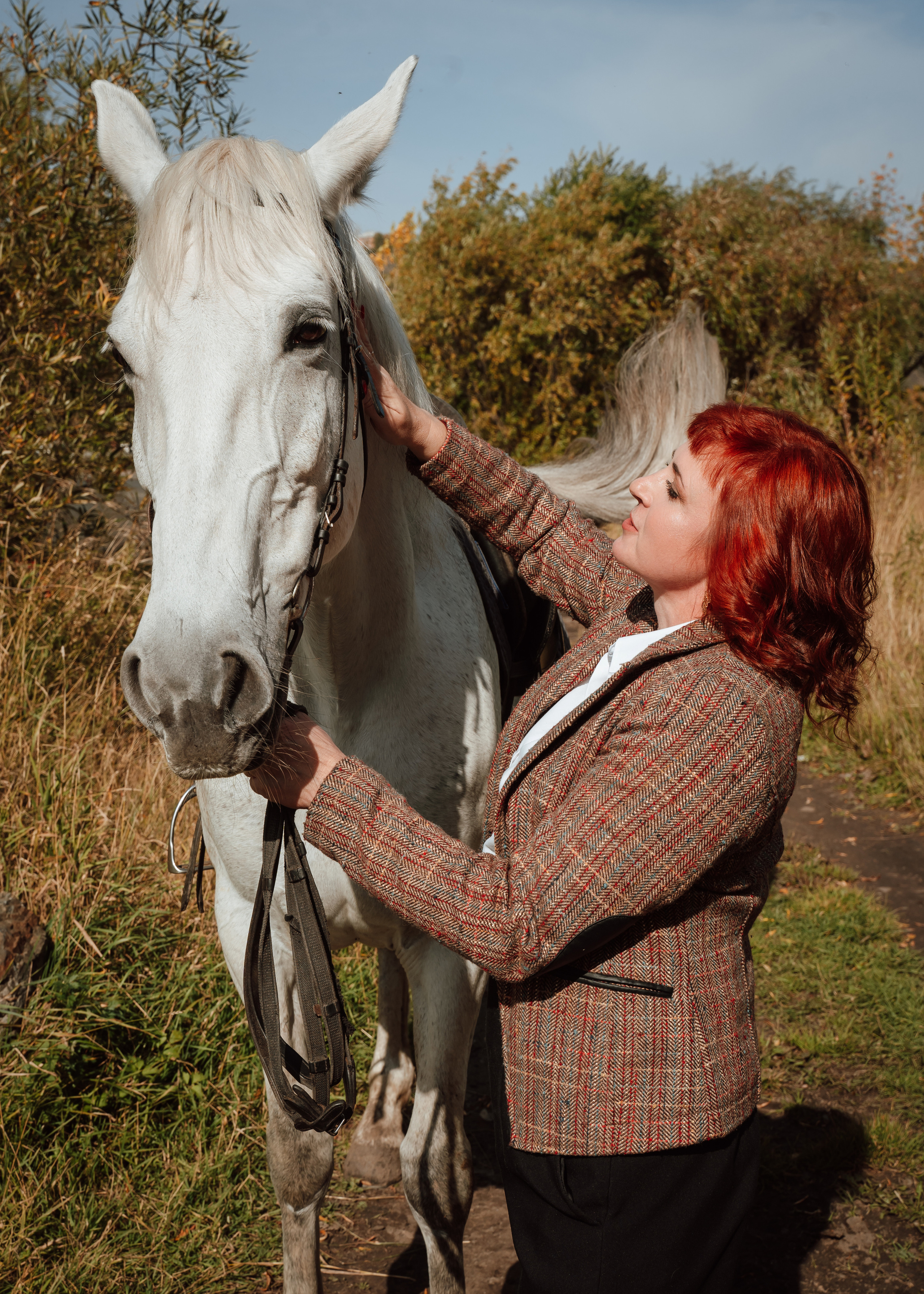 Фотосессия на конном дворе. Фотограф Ким Наталья в Красноярске