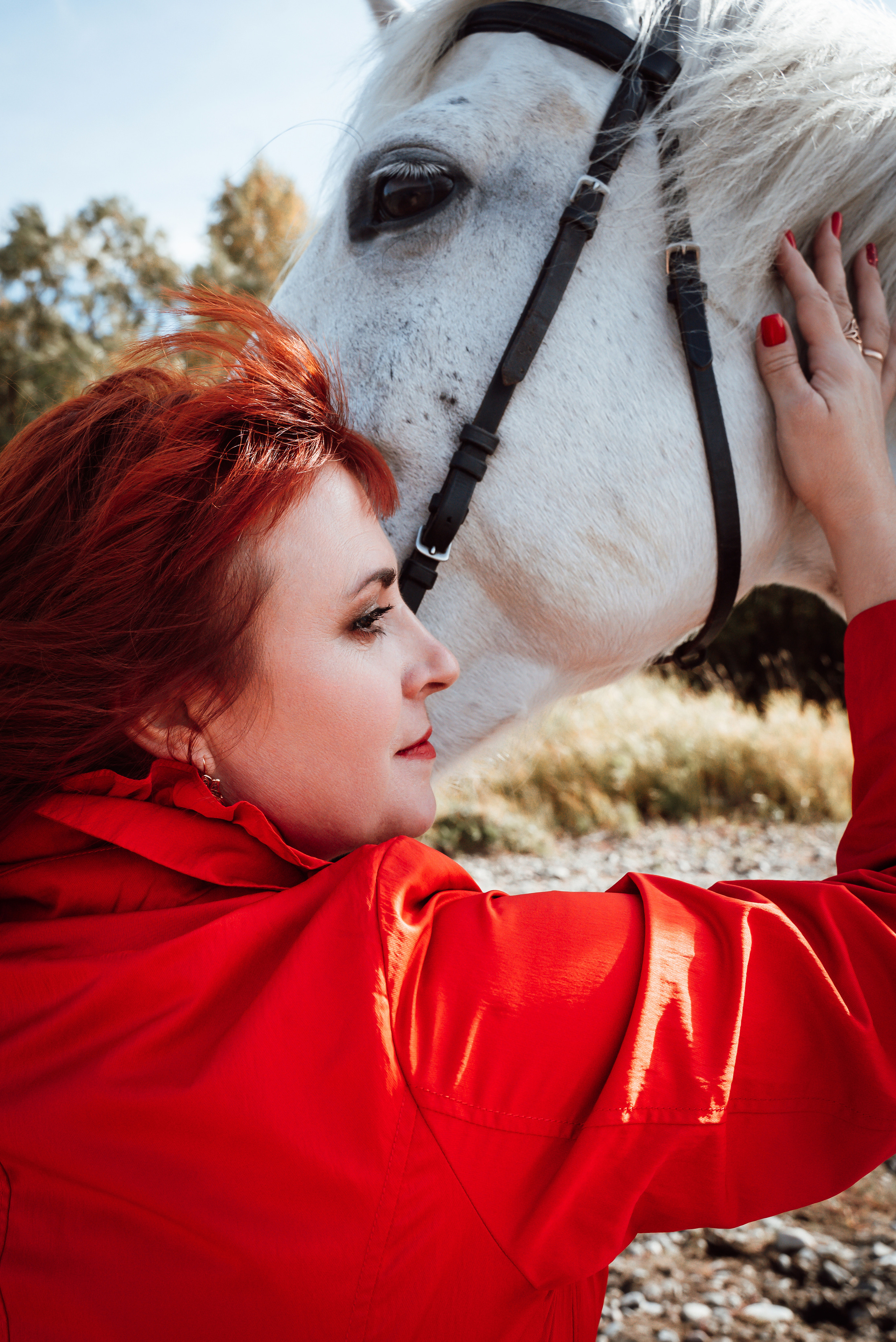 Фотосессия на конном дворе. Фотограф Ким Наталья в Красноярске