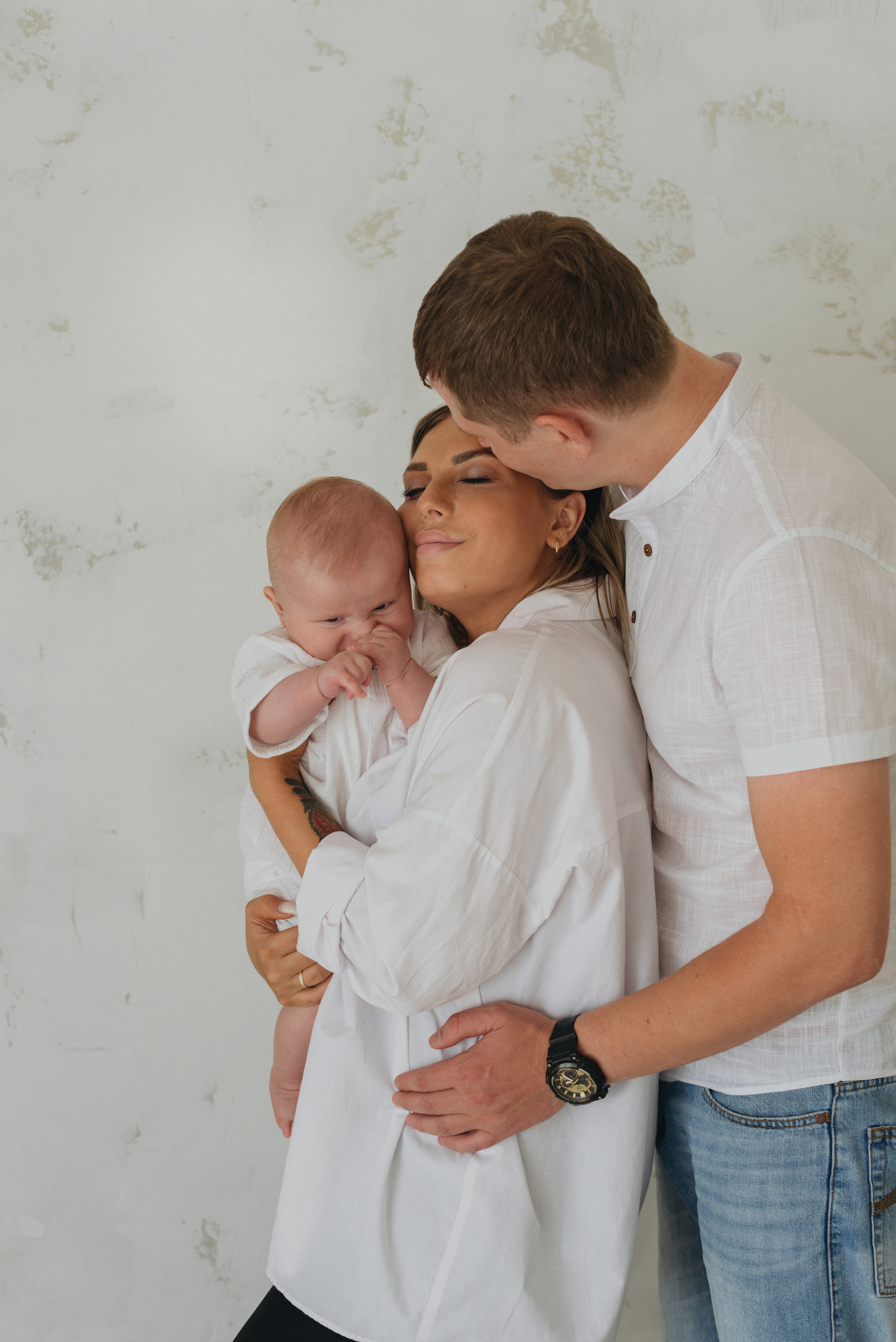 Семейная съёмка в студии. Фотограф в Абакане и Минусинске