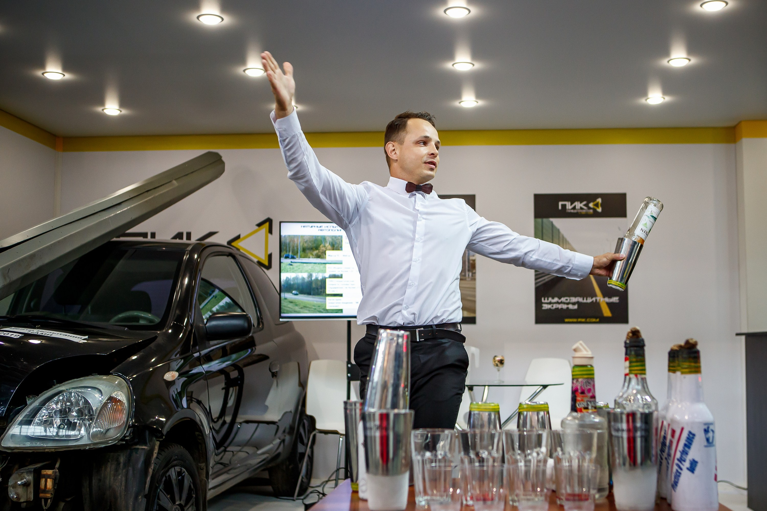 Фотосъёмка работы стенда для Предприятия ПИК. Фотограф на выставку в Москве