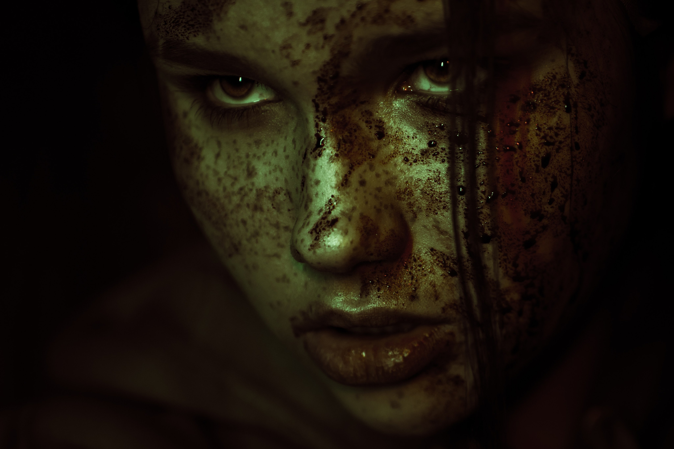 Ellie — Self Portrait. Polypolarphotography