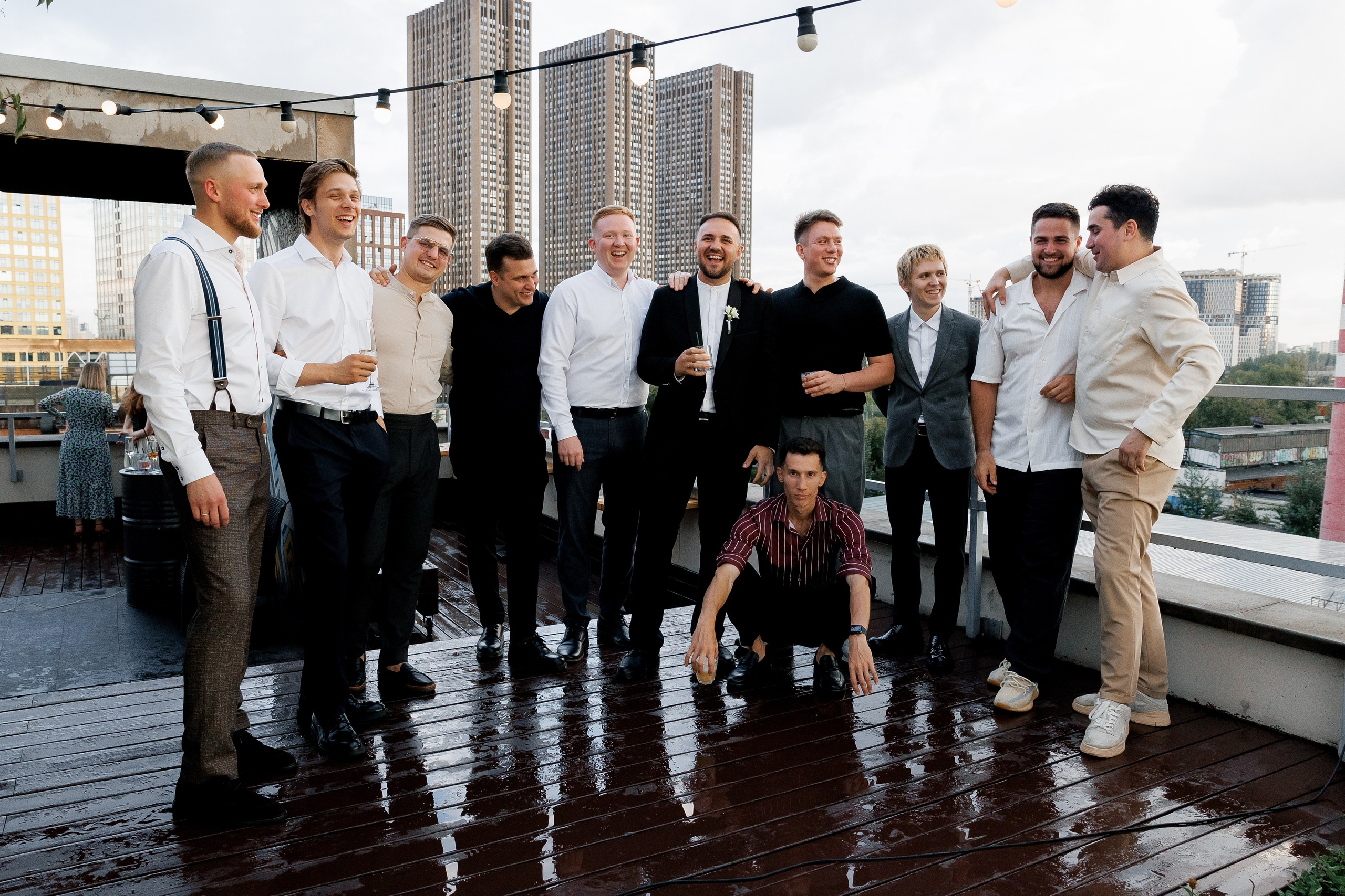 Свадебная вечеринка лофт Телескоп. Свадебный фотограф Домодедово Москва Катерина Алехина