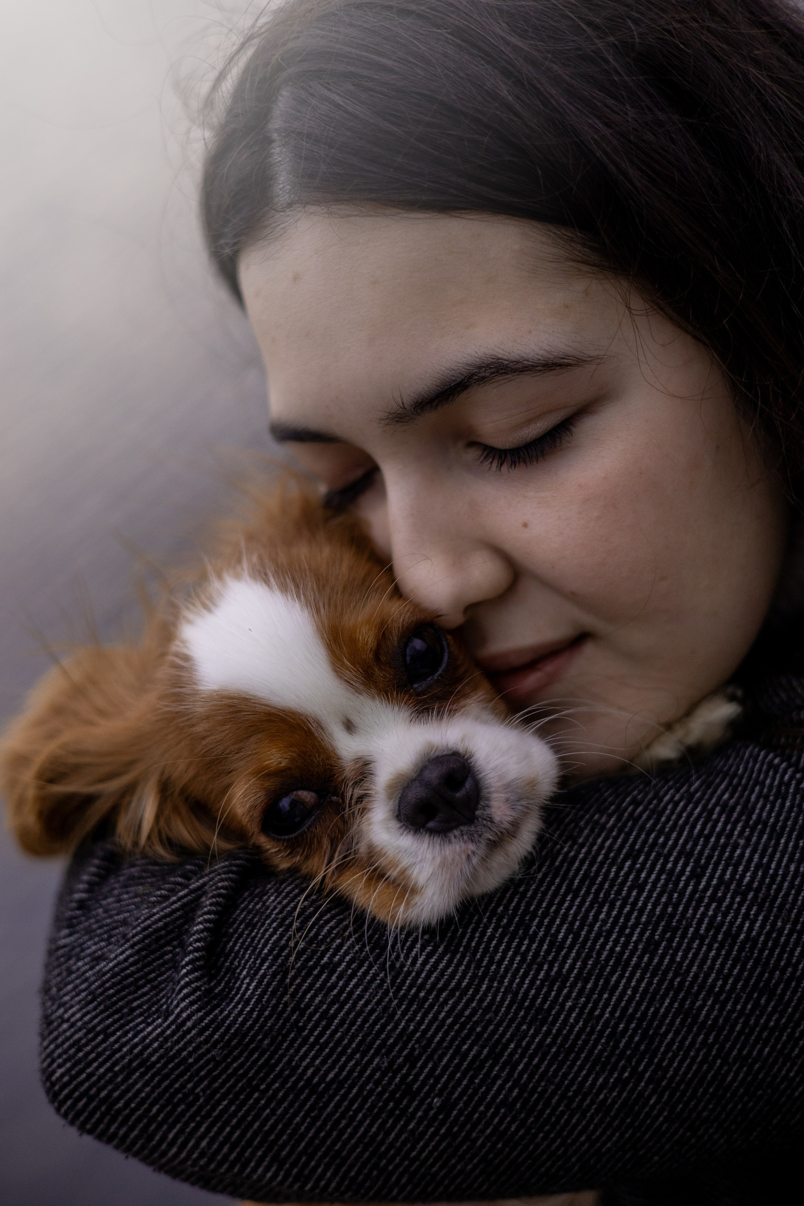 Екатерина и Тесси. Фотограф животных Евгения Верцинская