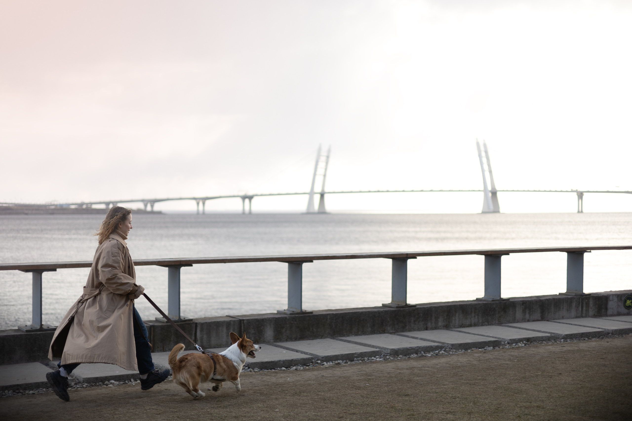 Александра и Мика. Фотограф животных Евгения Верцинская