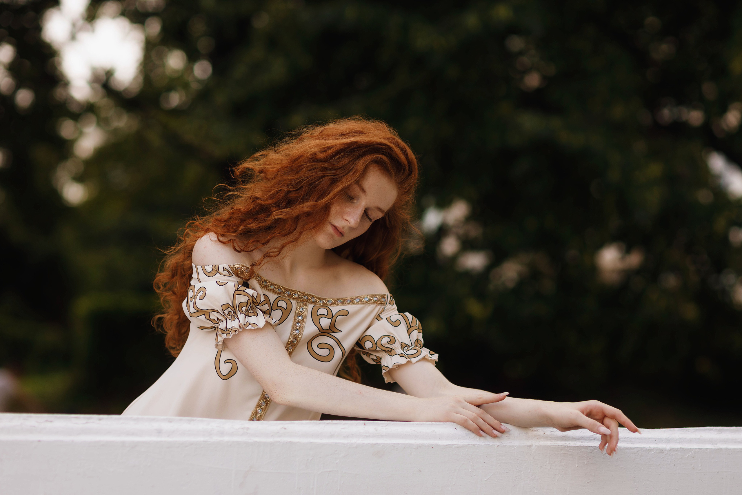 Фотосессия на заливе с Татой в платье от Ирины Павловой. Портретный и репортажный фотограф в Чебоксарах Андриян Чаркин