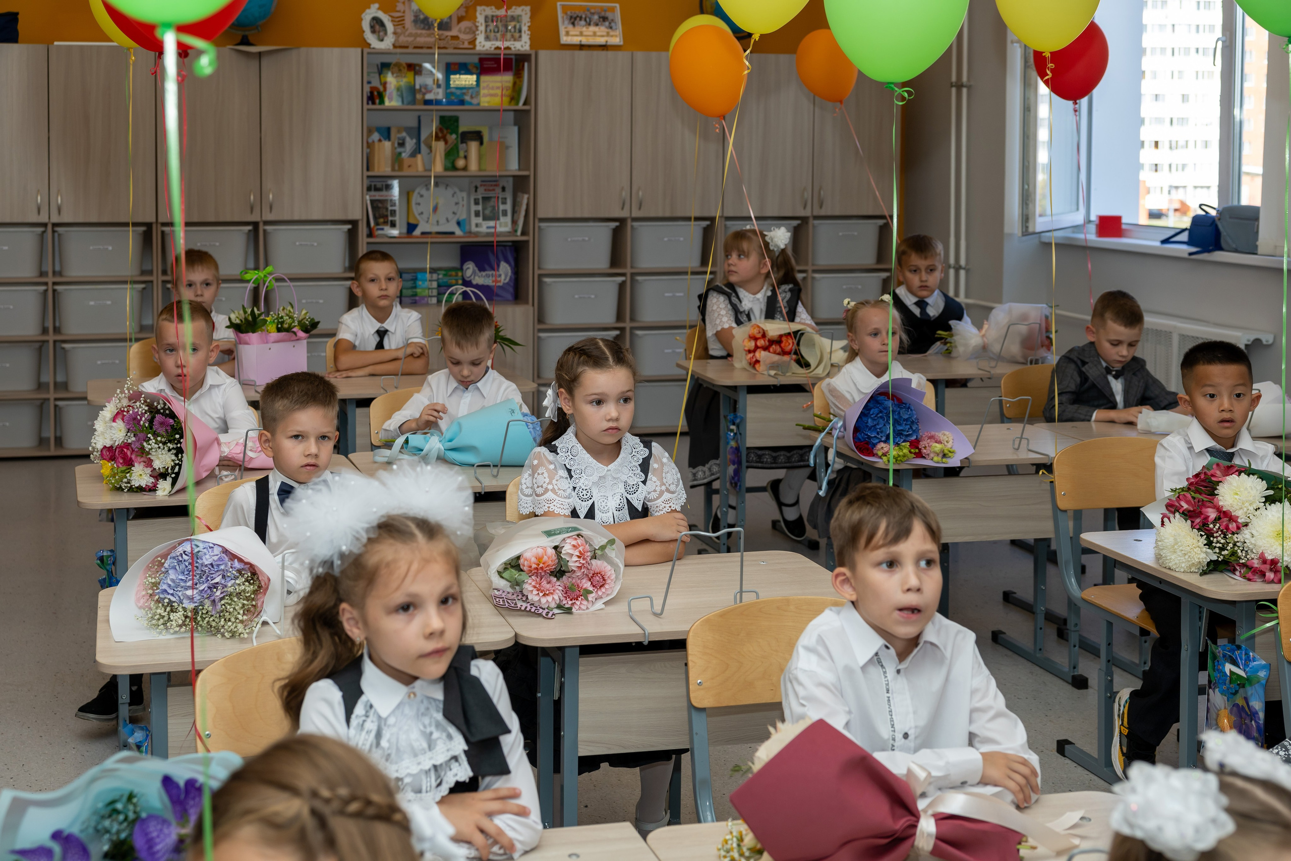 Первый раз в первый класс (репортажная съемка). Фотограф в Серпухове Наталья Руденко