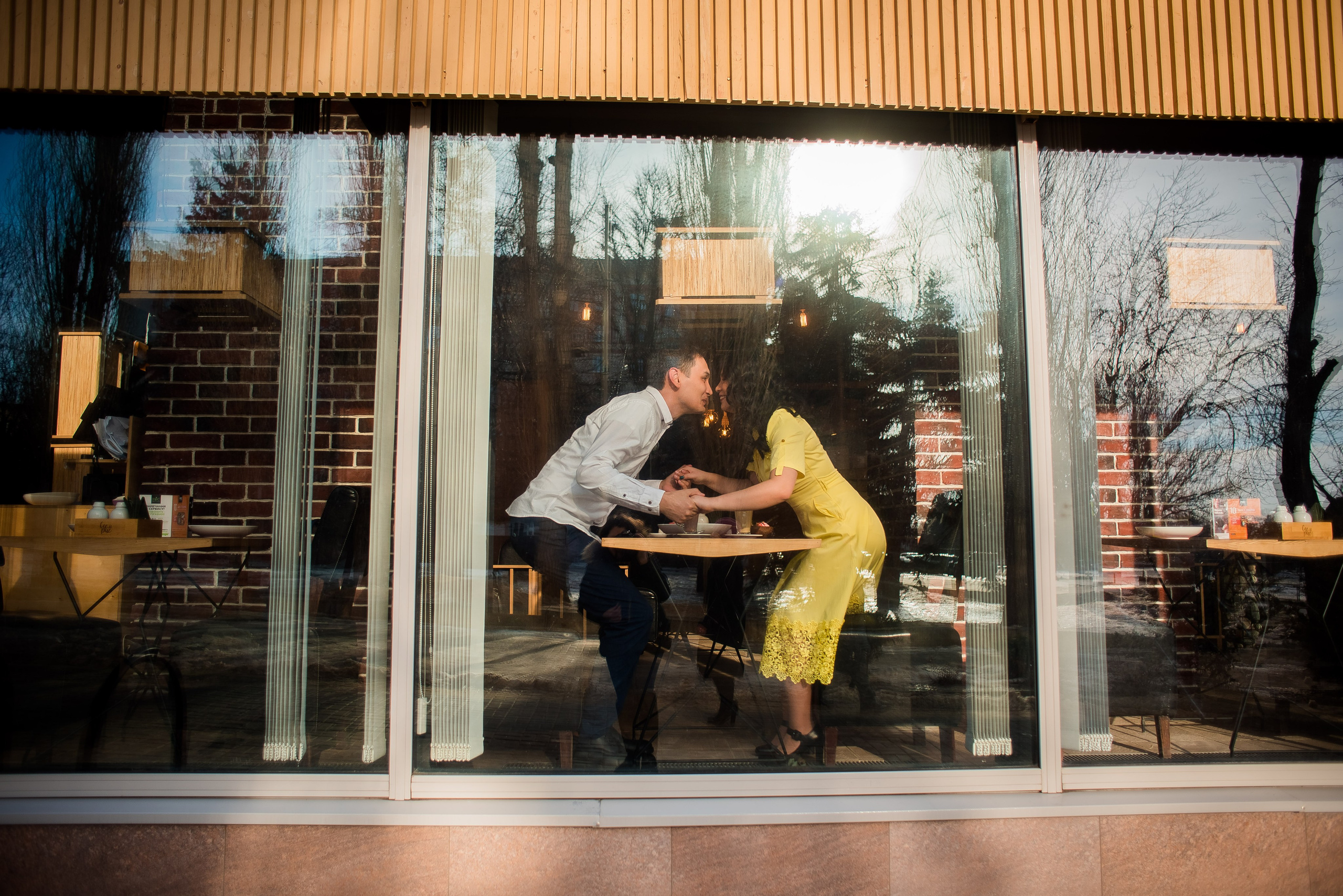 Зима+кафе. Свадебный и семейный фотограф Яна Стражева. Волгоград, Москва