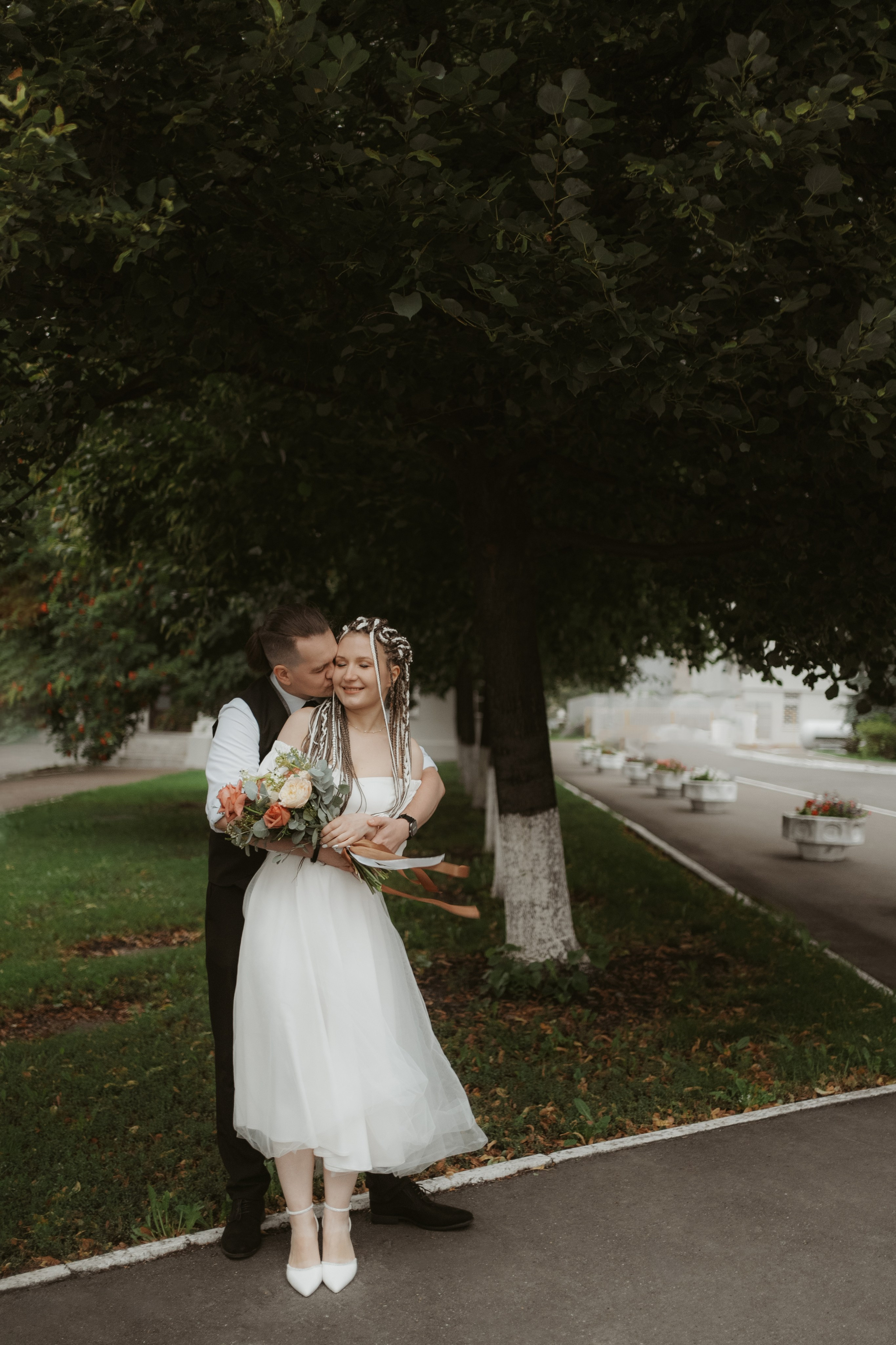 Женя и Рита, свадебная прогулка по Казани. Портретный фотограф в Казани, Красной Поляне и Сочи Анна Кузнецова