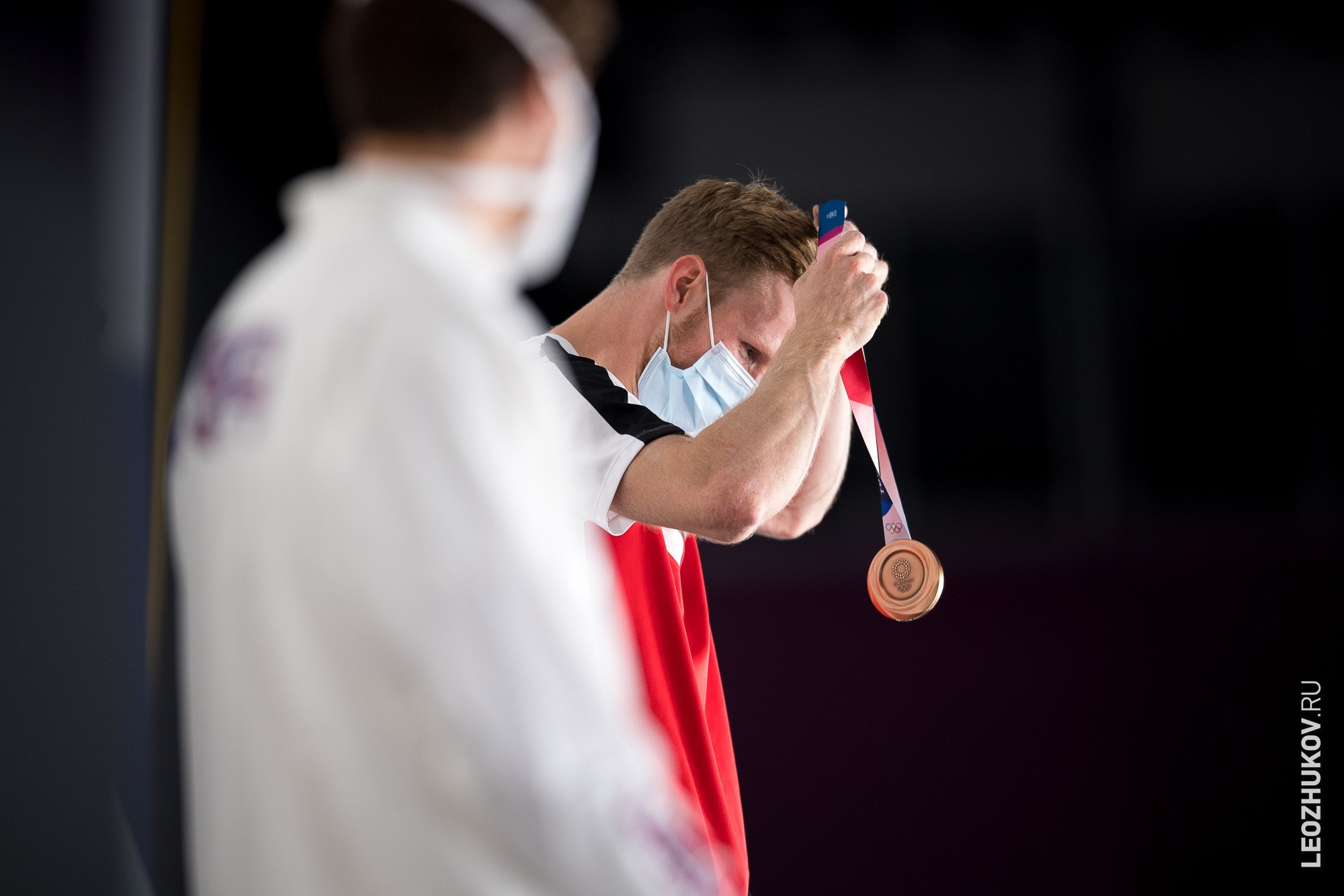 Tokyo-2020 Olympic games. Sports photographer Leonid Zhukov