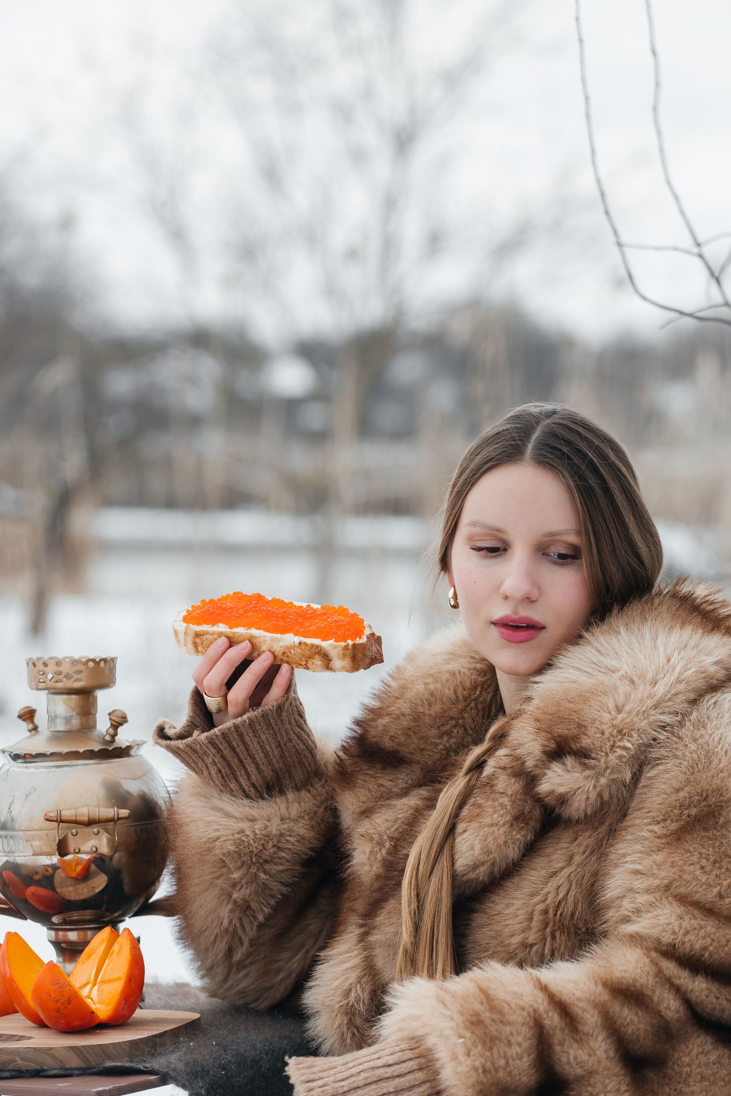 Фотосессия русская зима. Свадебный и семейный фотограф в Краснодарском крае Мария Данилкина