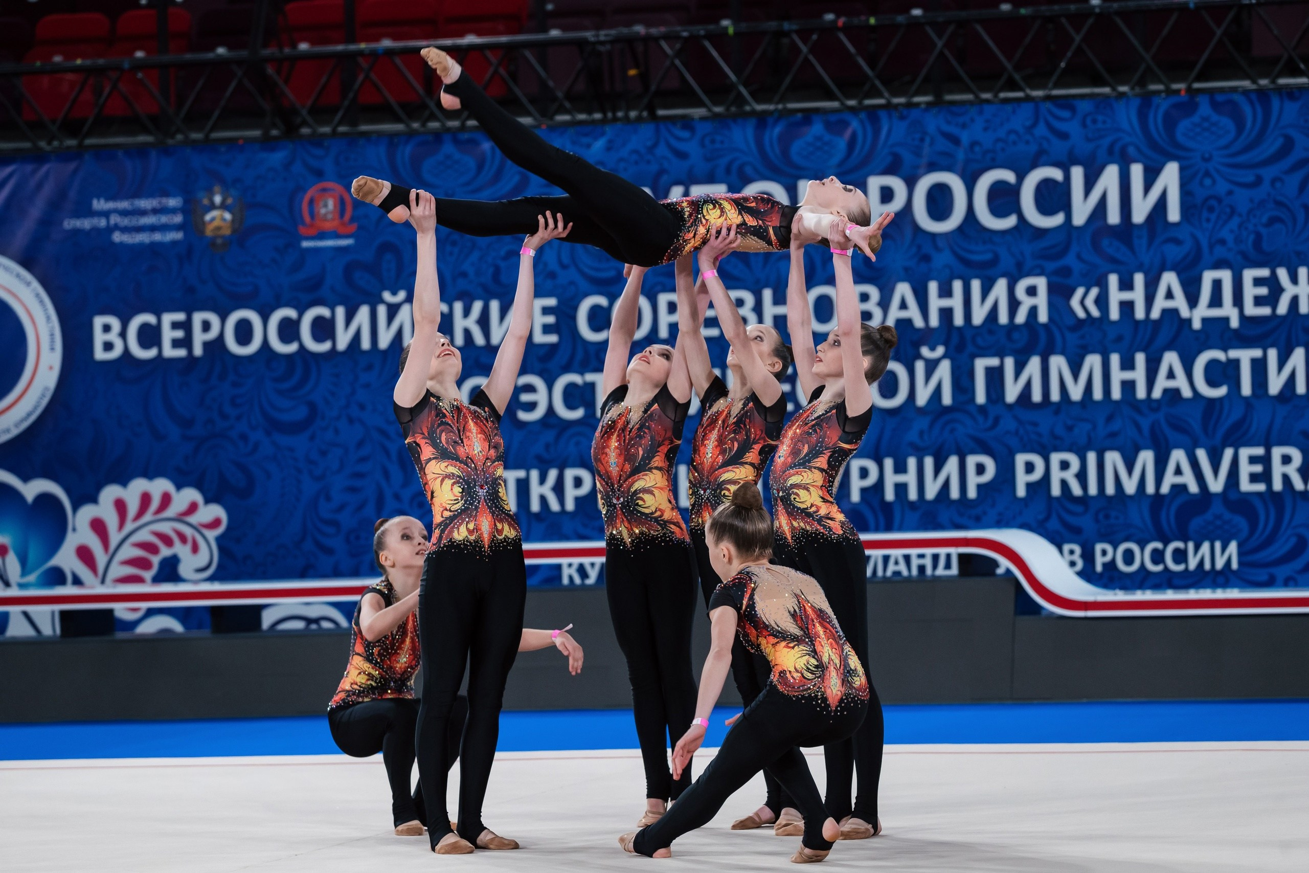 Кубок России по эстетической гимнастике 2025. Москва. Спортивный фотограф Александр Васильев. RG и AGG