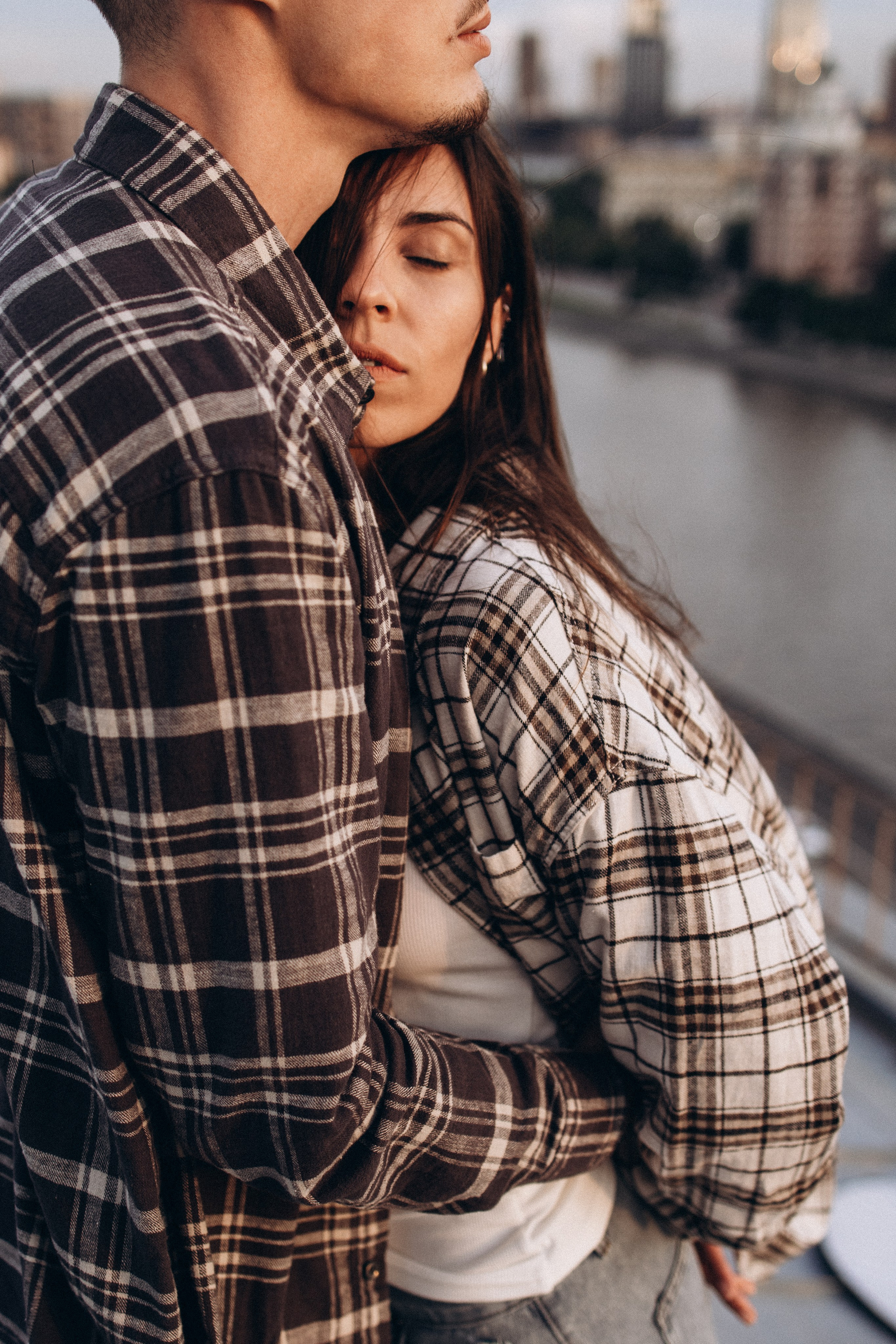 Виолетта и Макс на крыше. Семейный фотограф в Москве Марина Петра