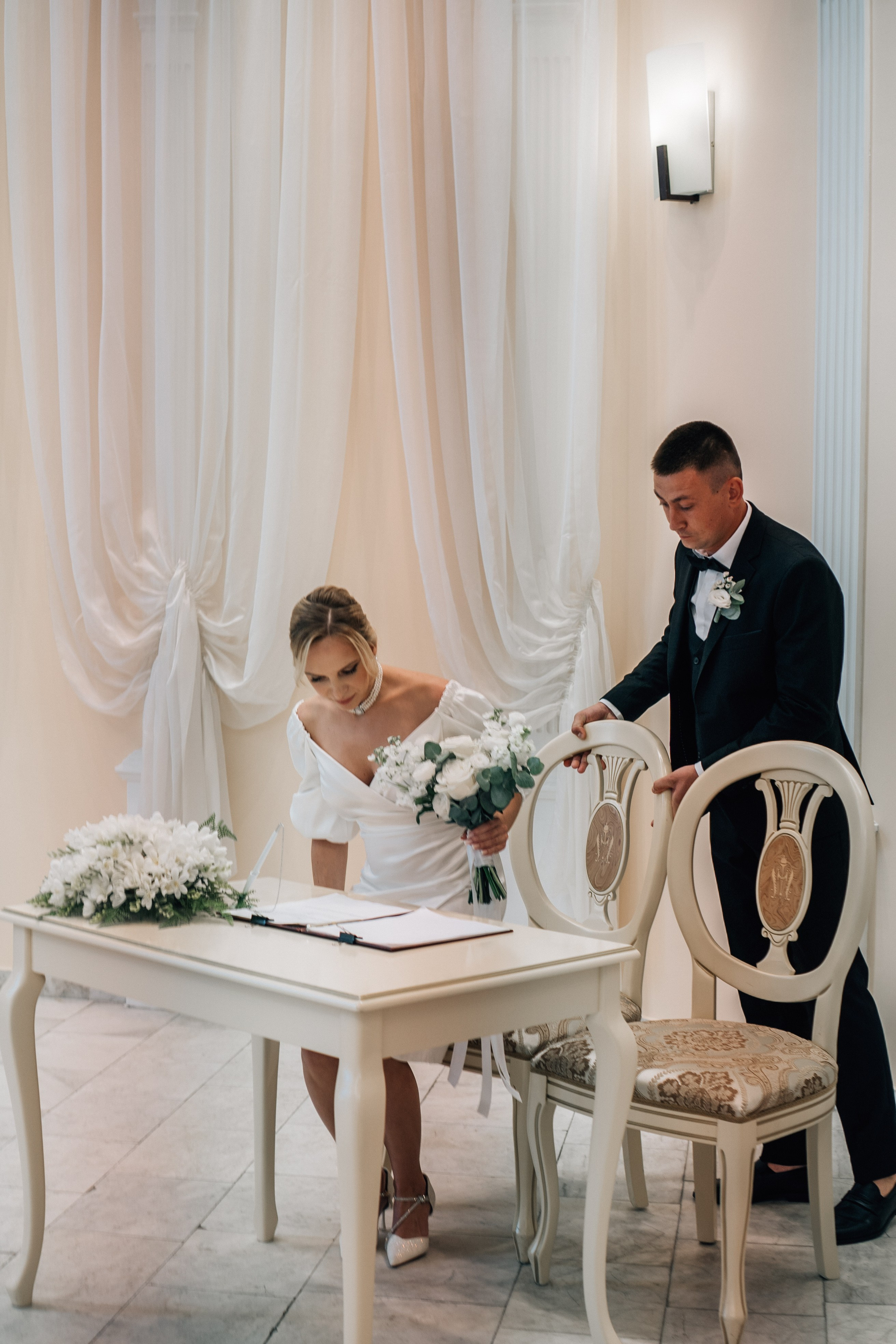 РЕПОРТАЖ В ЗАГСЕ. Профессиональный фотограф, Санкт-Петербург — Виктория Богомолова