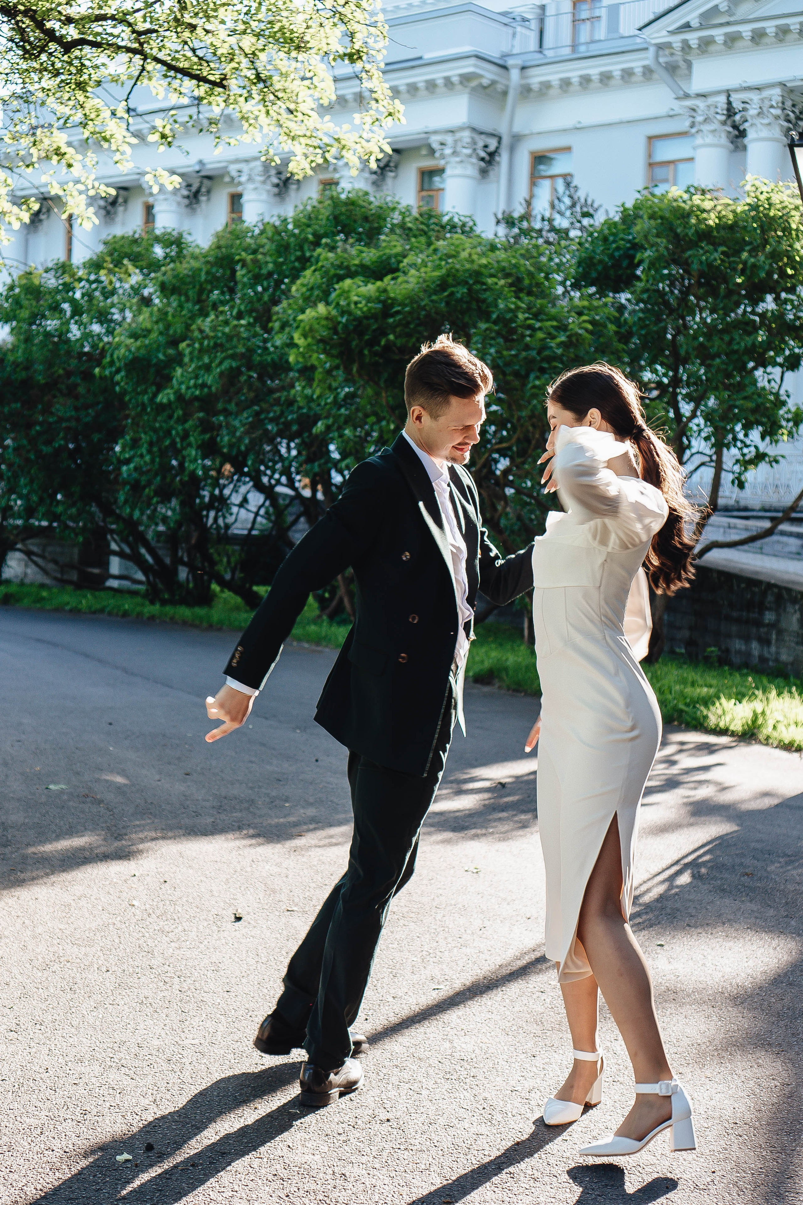 СВАДЕБНАЯ СЬЕМКА НА РАССВЕТЕ НА ЕЛАГИНОМ ОСТОРОВЕ. Профессиональный фотограф, Санкт-Петербург — Виктория Богомолова