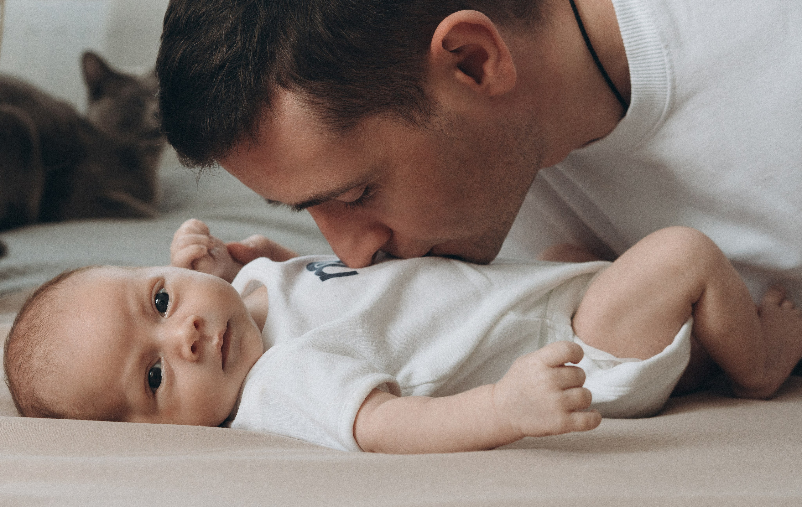 Домашняя фотосессия новорожденного. Семейный, ньюборн фотограф, фотограф на роды в Москве, Виктория Тюльдюкова