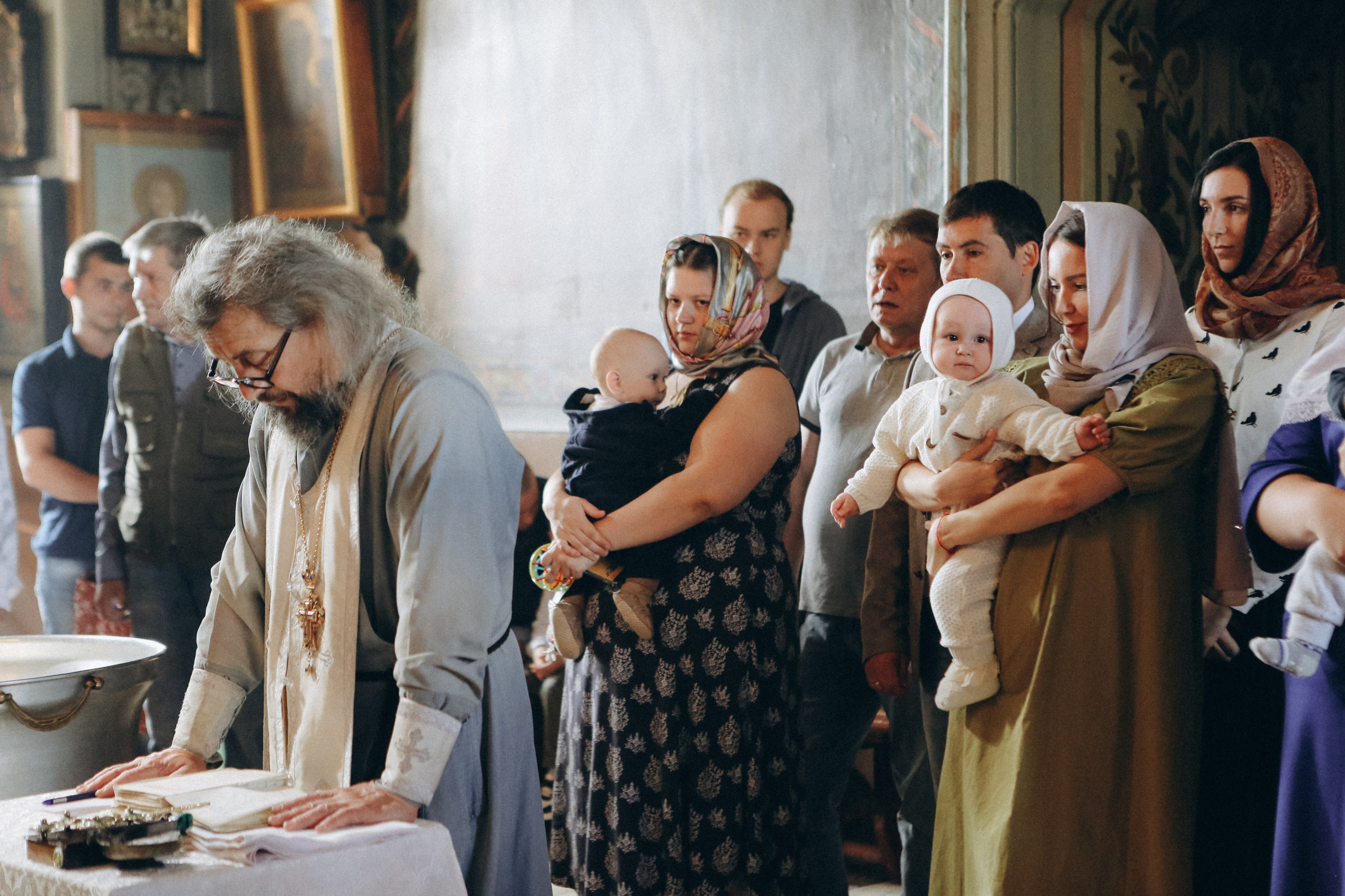 Крещение Ивана. Фотограф Анастасия Кувшинова Москва