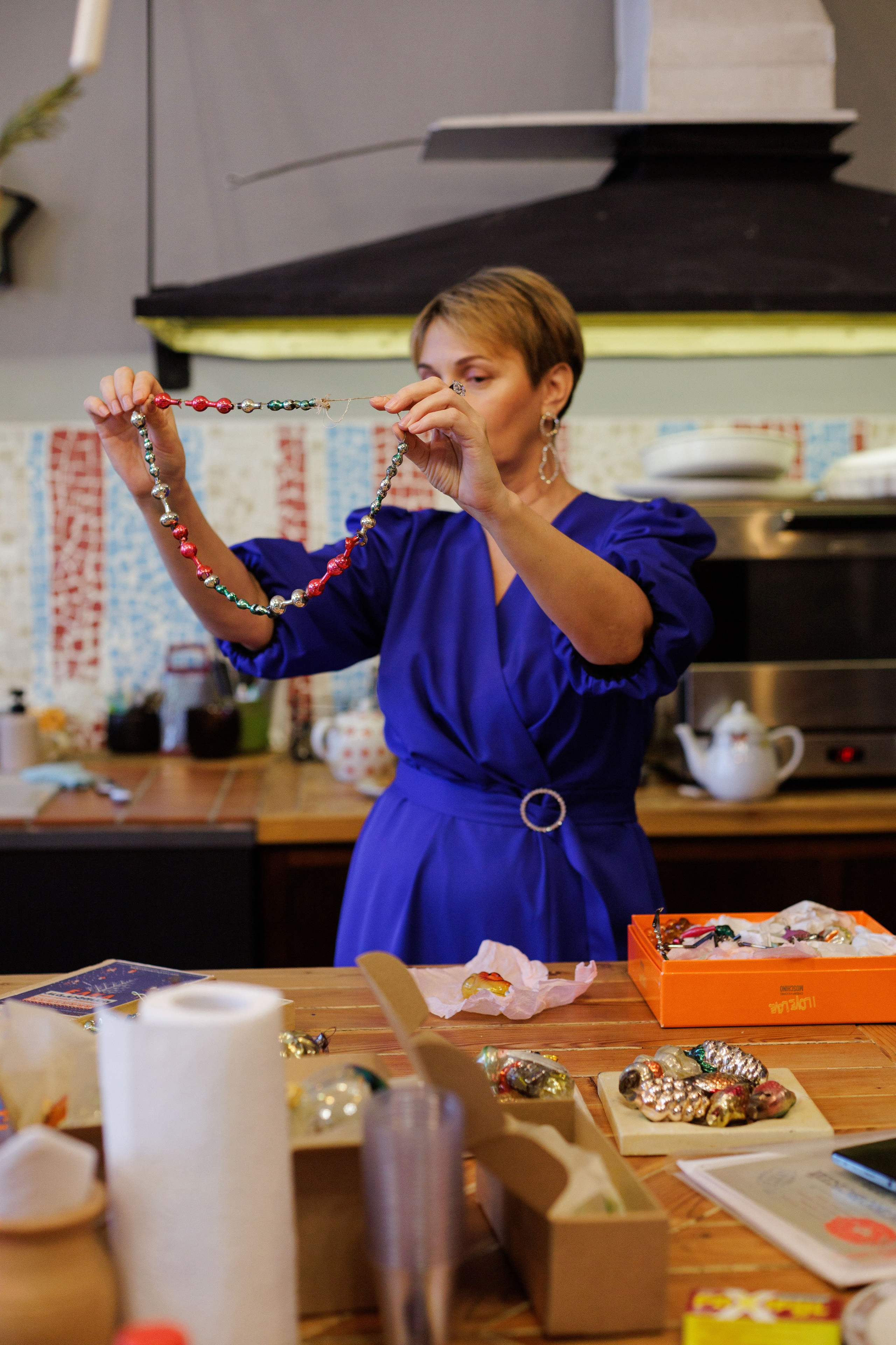 Мастер-класс по реставрации новогодних игрушек. Фотограф Ерохина Светлана — фотосессии в Екатеринбурге