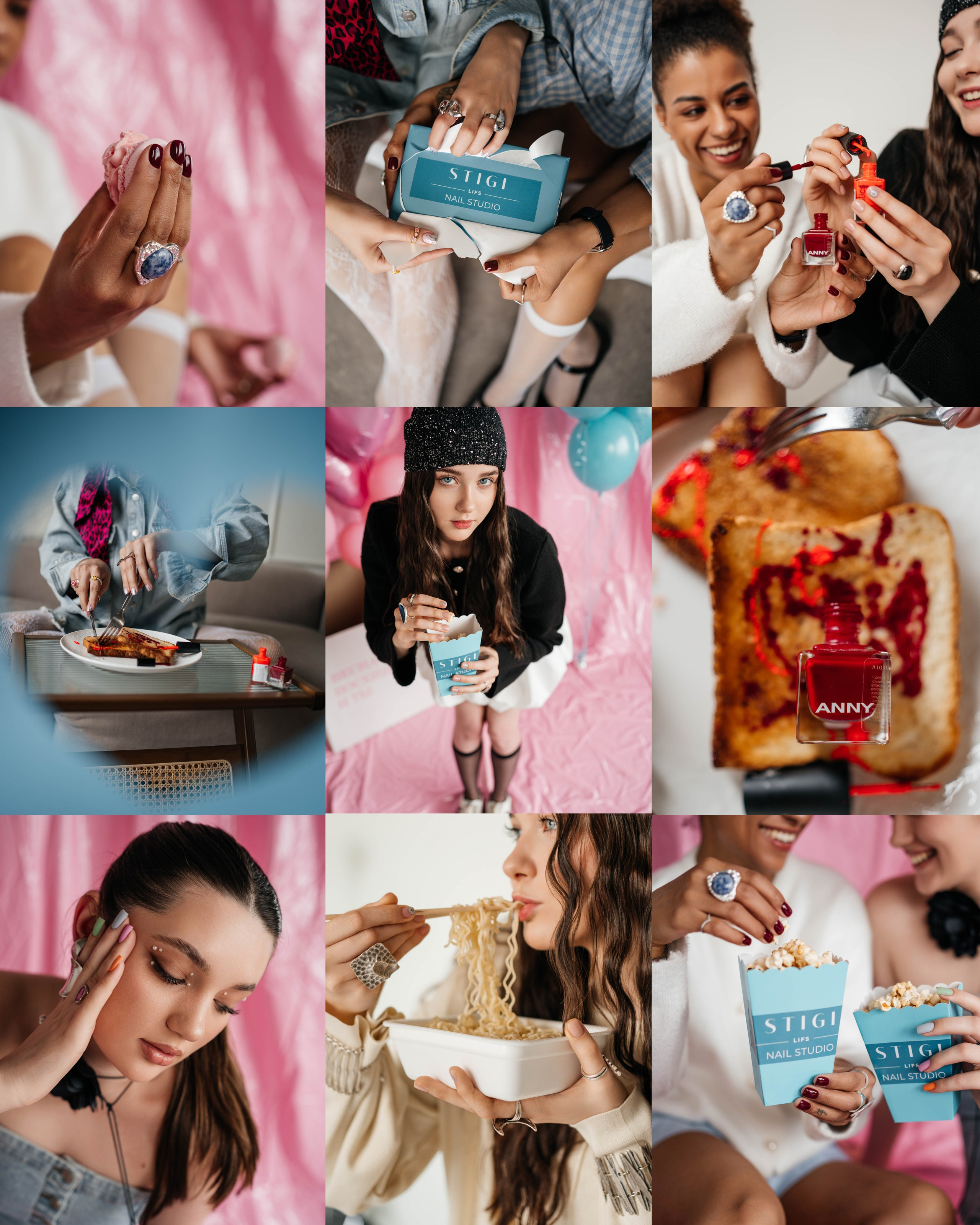 Съемка для маникюрного салона Stigi