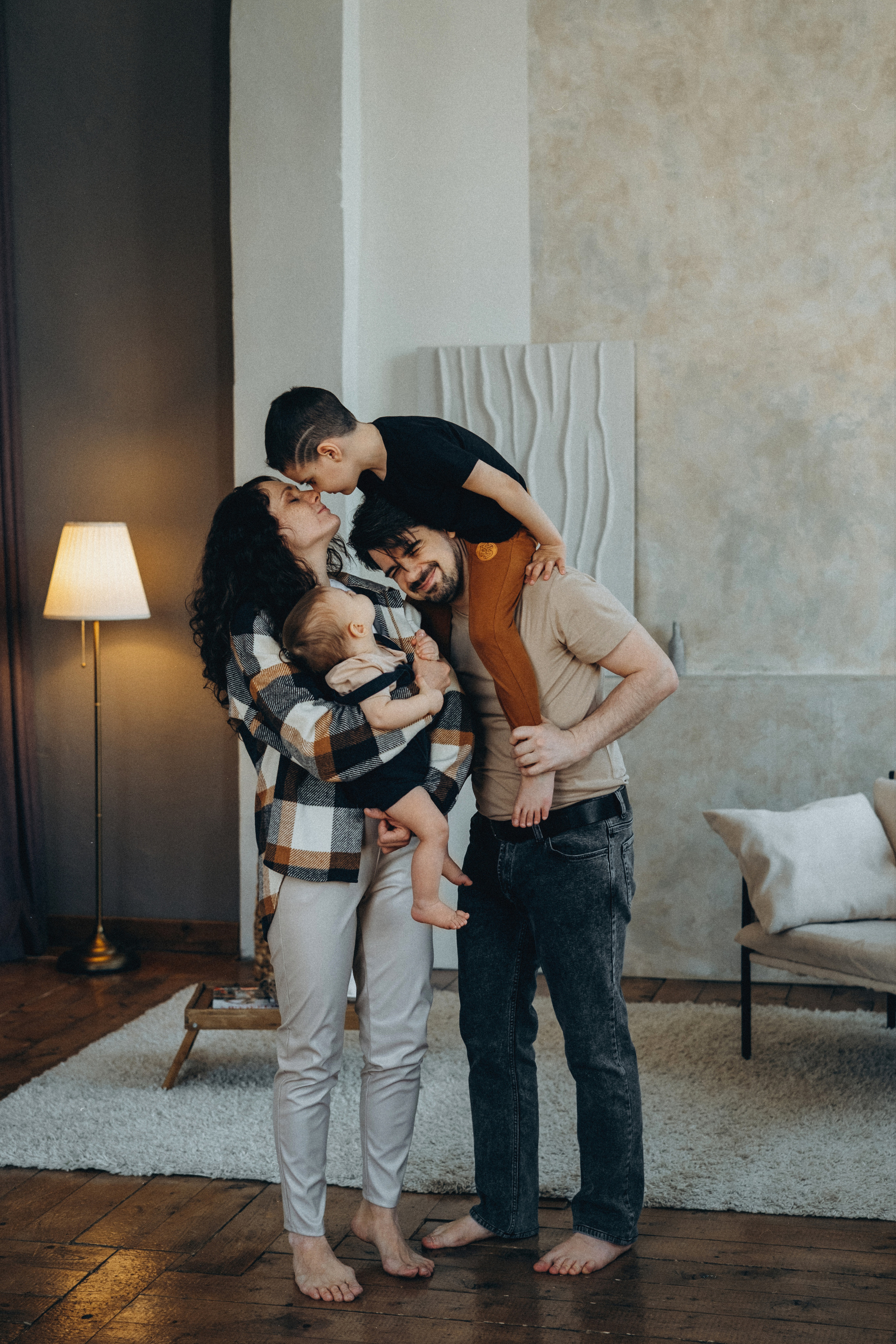 Настя, Леша, Боря, Олег. Фотограф Контузорова Ольга