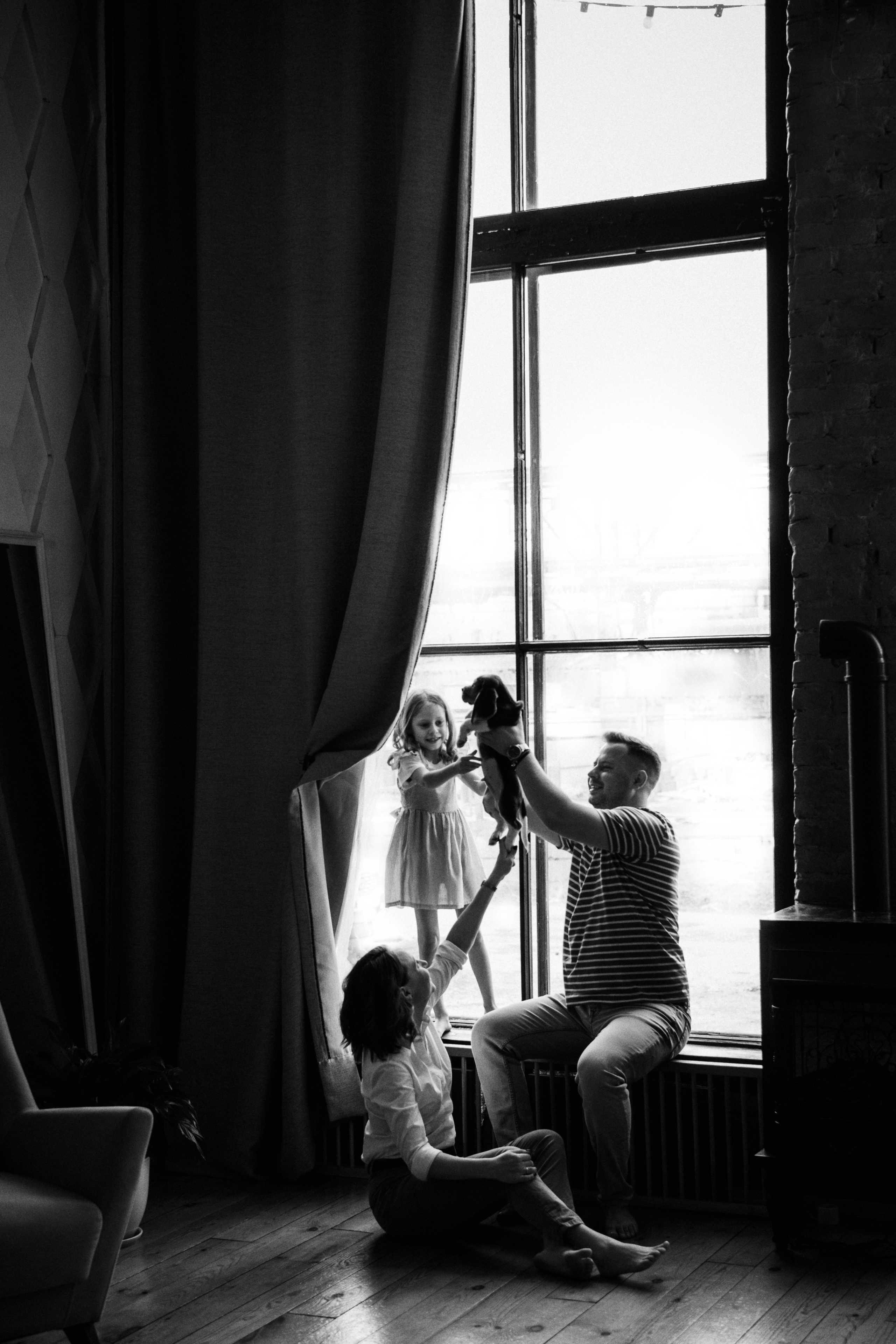 Полина, Костя, Яна, Флокки. Фотограф Контузорова Ольга