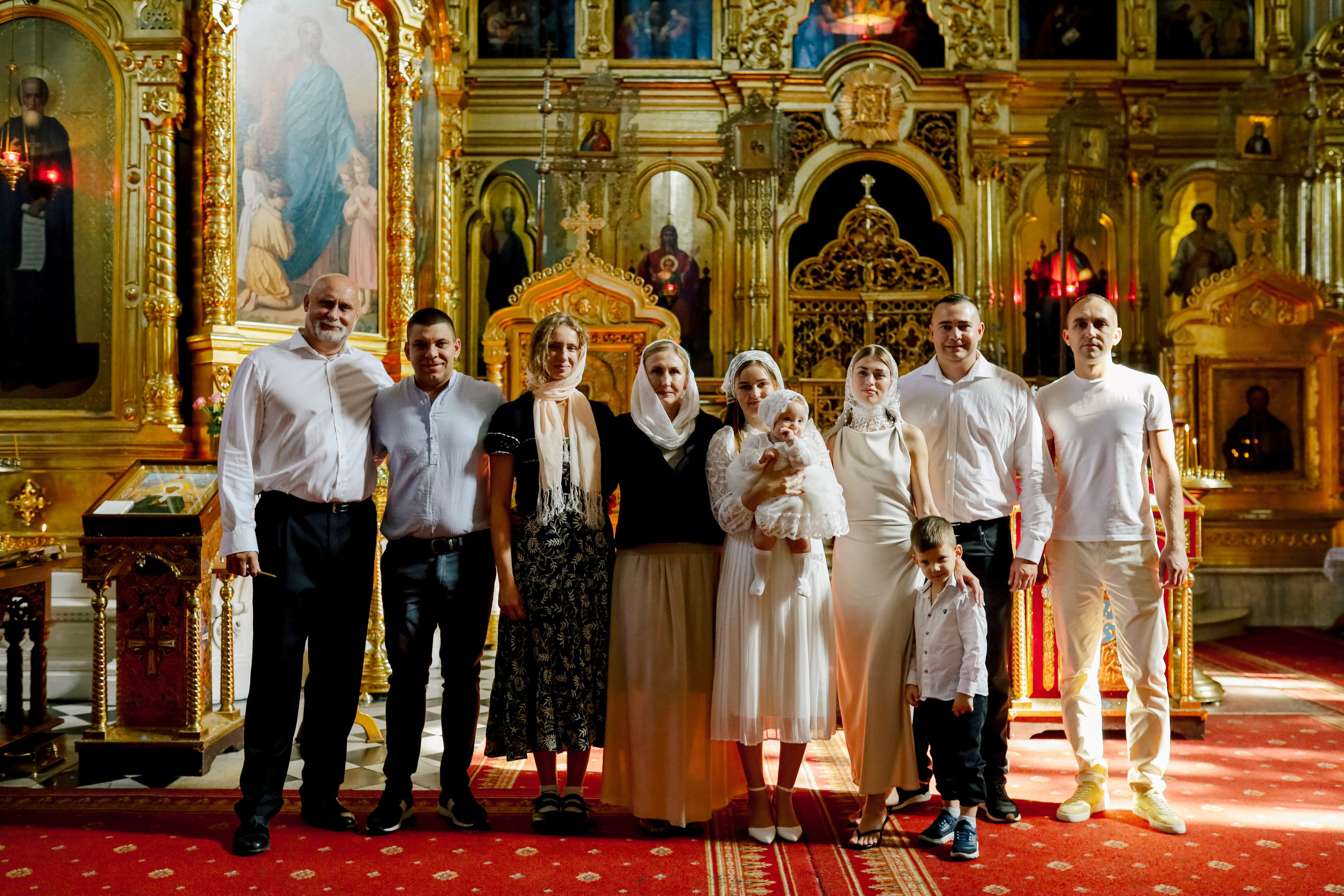 Крещение Эмилии. Свадебный и семейный фотограф в Варшаве