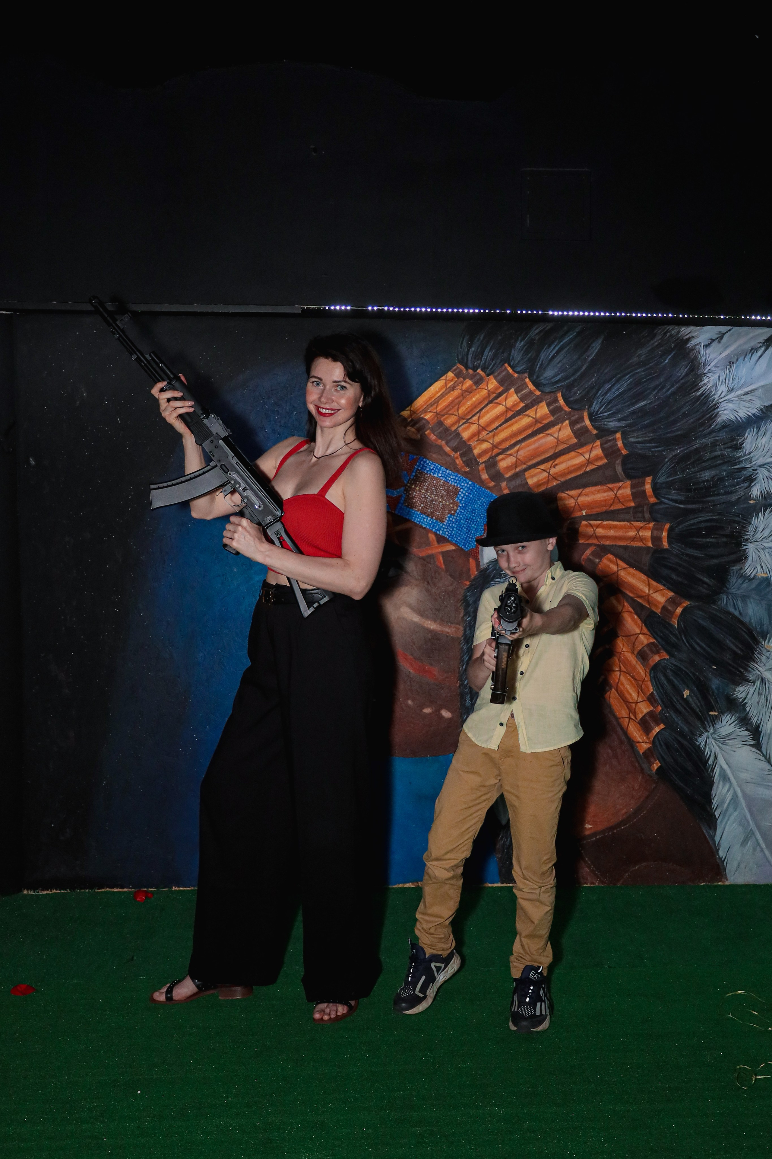 День рождение в стрелковом клубе. Фотограф Надршина Лилия