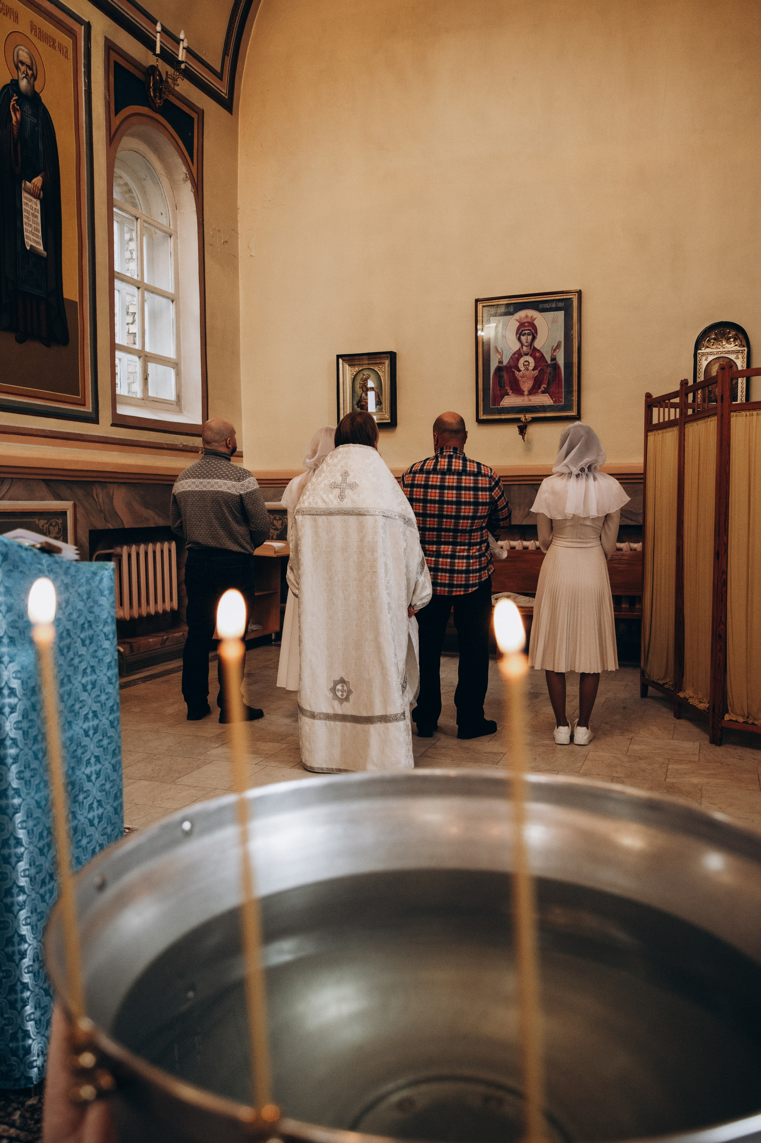 Крещение Андрея. Семейный фотограф документалист в Пензе Лопатинская Татья