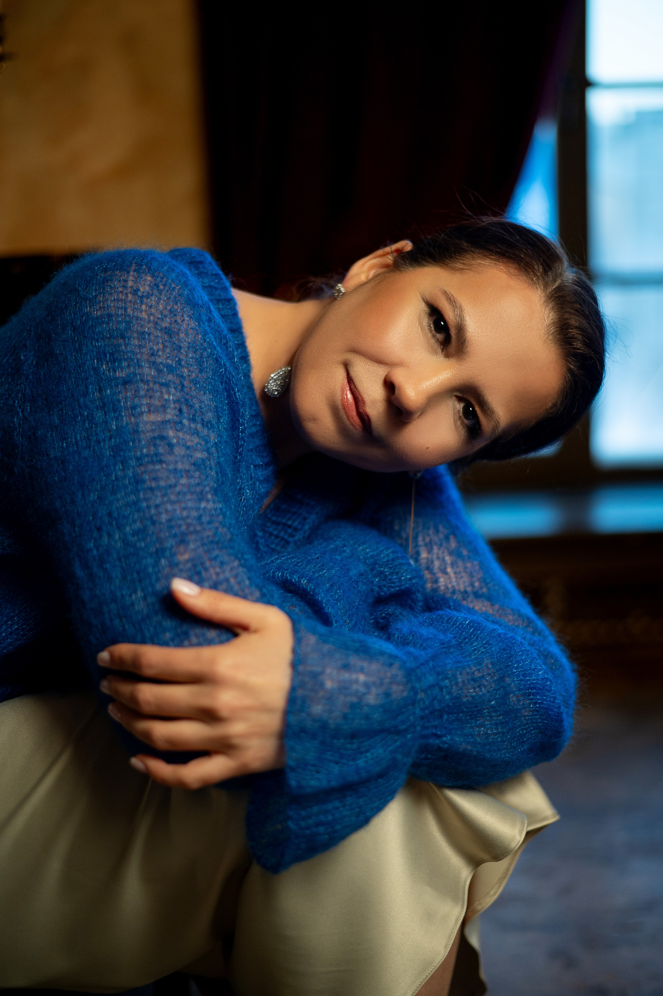 Студийная фотосессия со стилистом Питер. Женский фотограф Санкт-Петербург Александра Колий