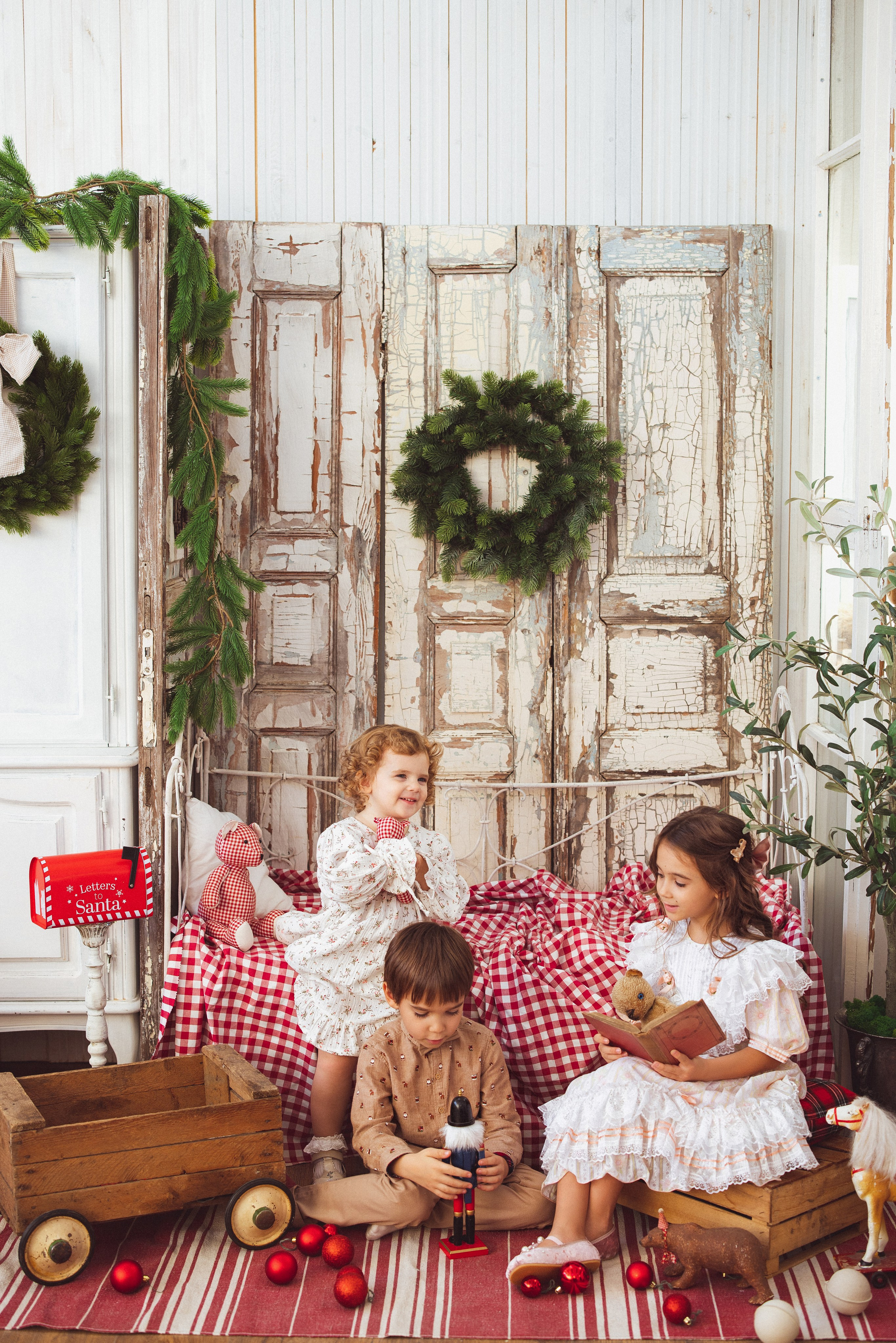 Новый год в стиле «ВИНТАЖ» 2023-2024. Семейный и детский фотограф в Краснодаре Анна Трашкова